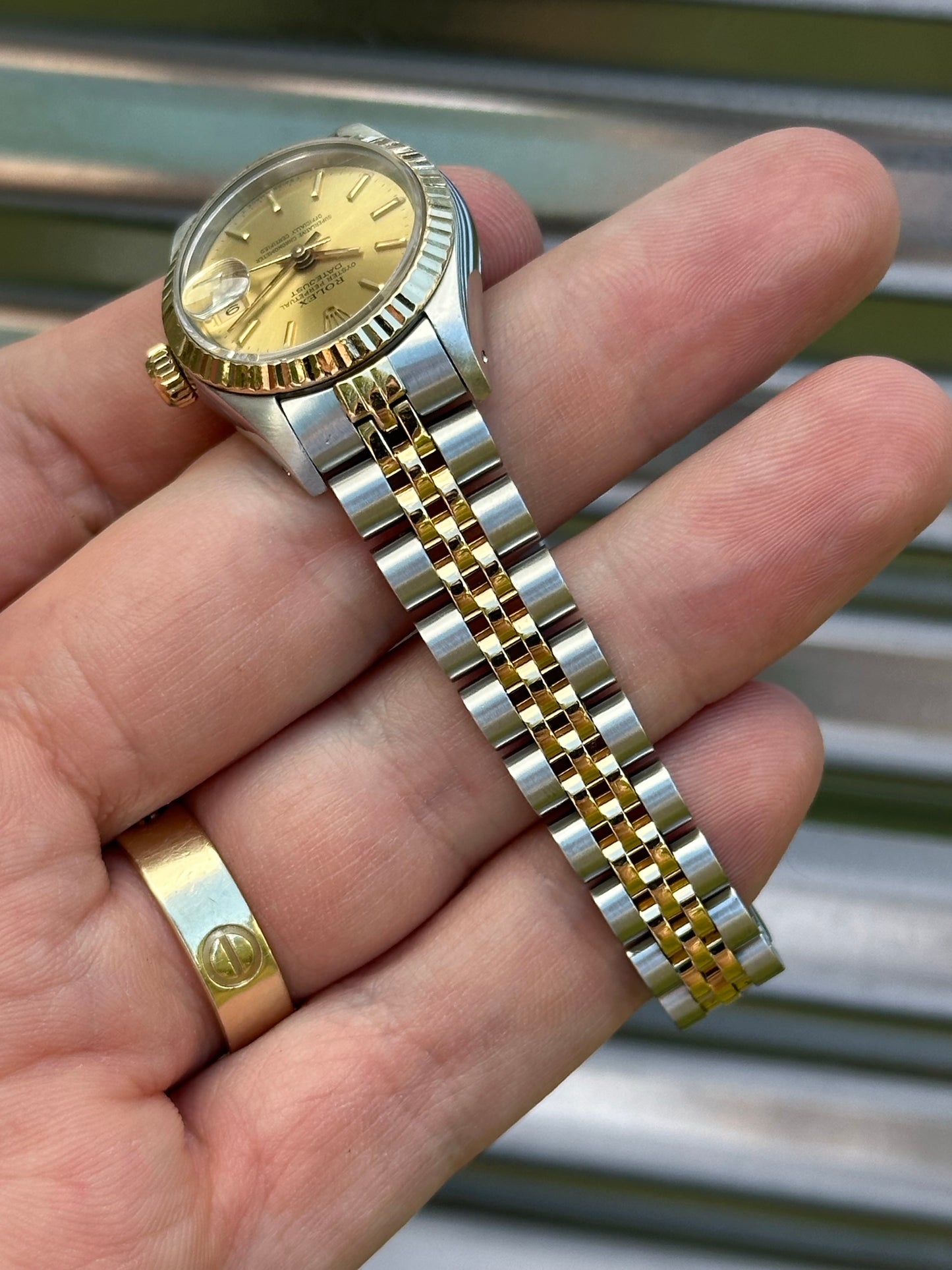 Rolex Ladies Datejust 26mm Ref.69173 Box & Papers
