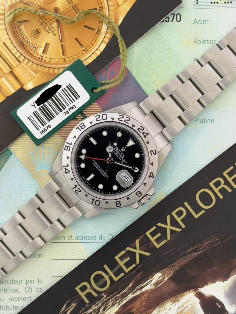 Rolex Explorer II 40mm Ref.16570 Box & Papers