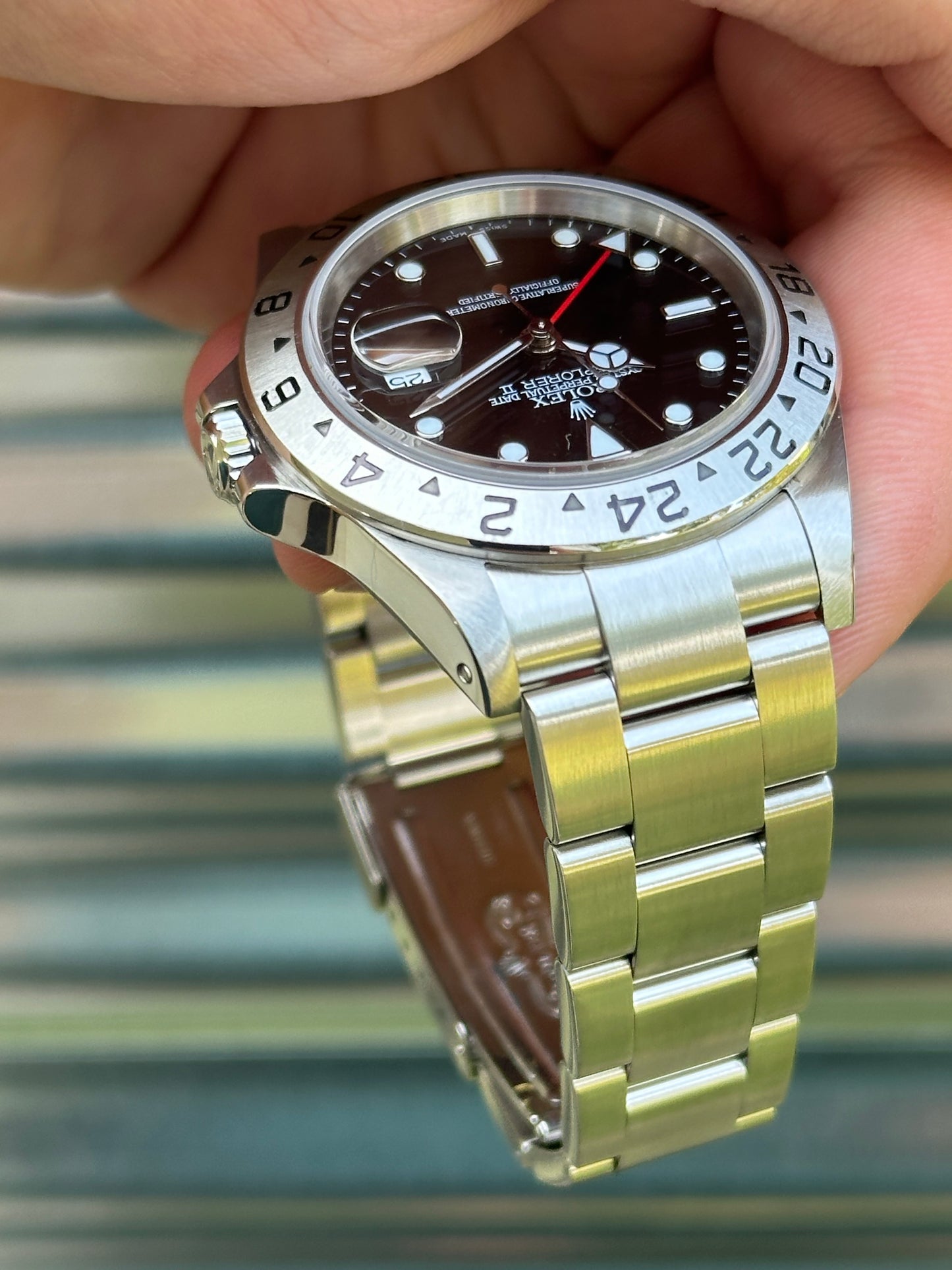 Rolex Explorer II 40mm Ref.16570 Box & Papers