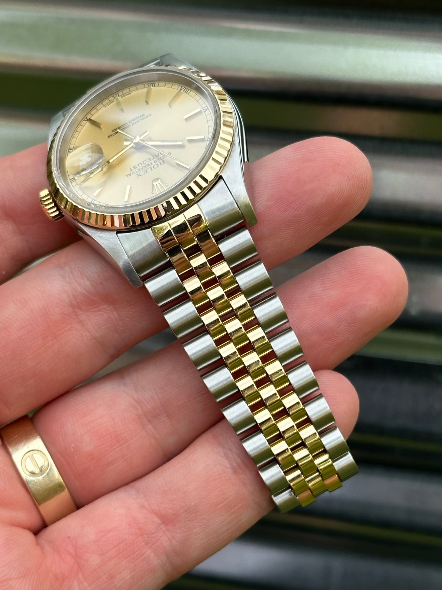 Rolex Datejust 36mm Ref.16233 Box & Papers & Service Card