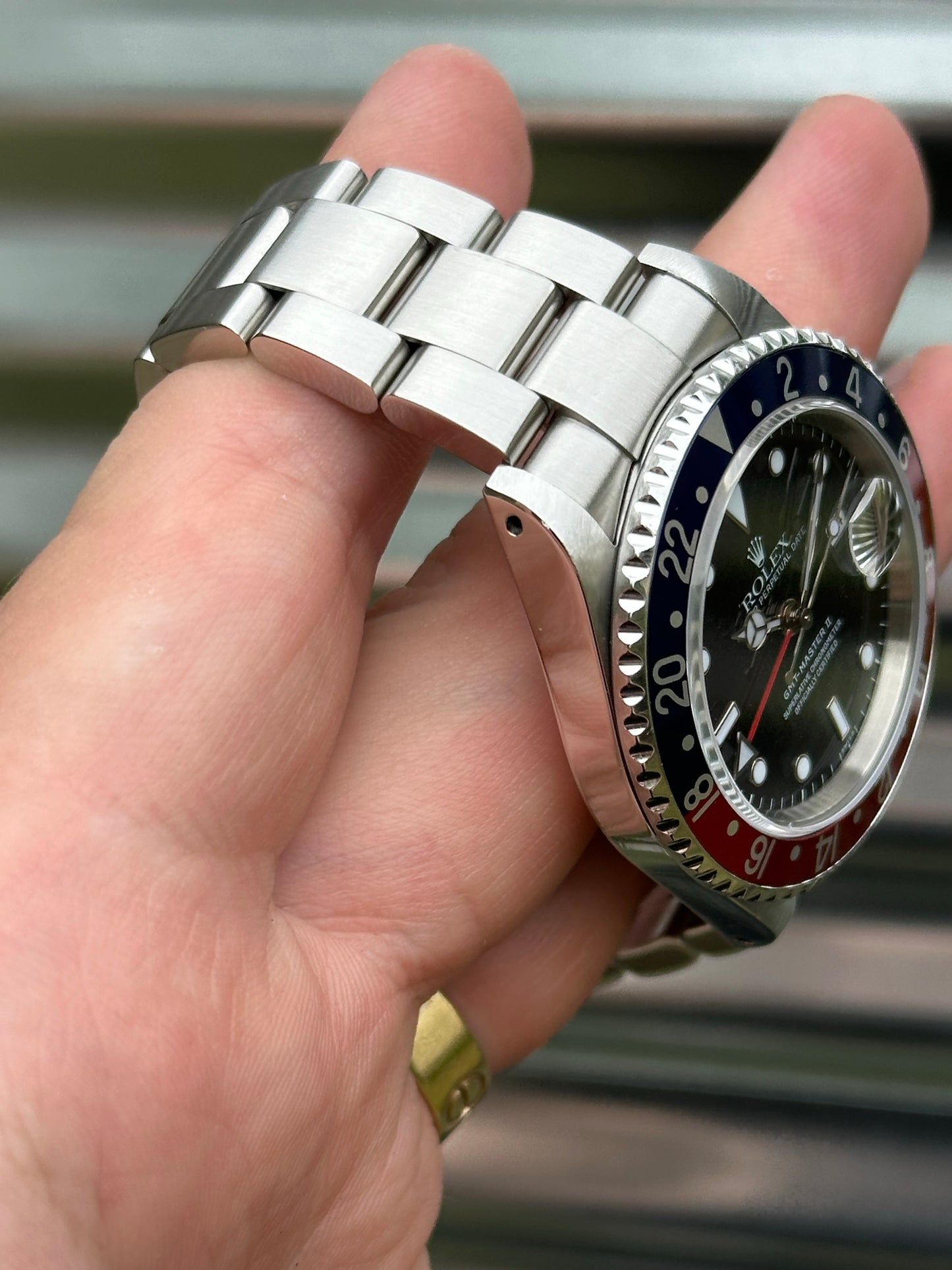 Rolex GMT Master II “Pepsi” 40mm Ref.16710 Box & Paper