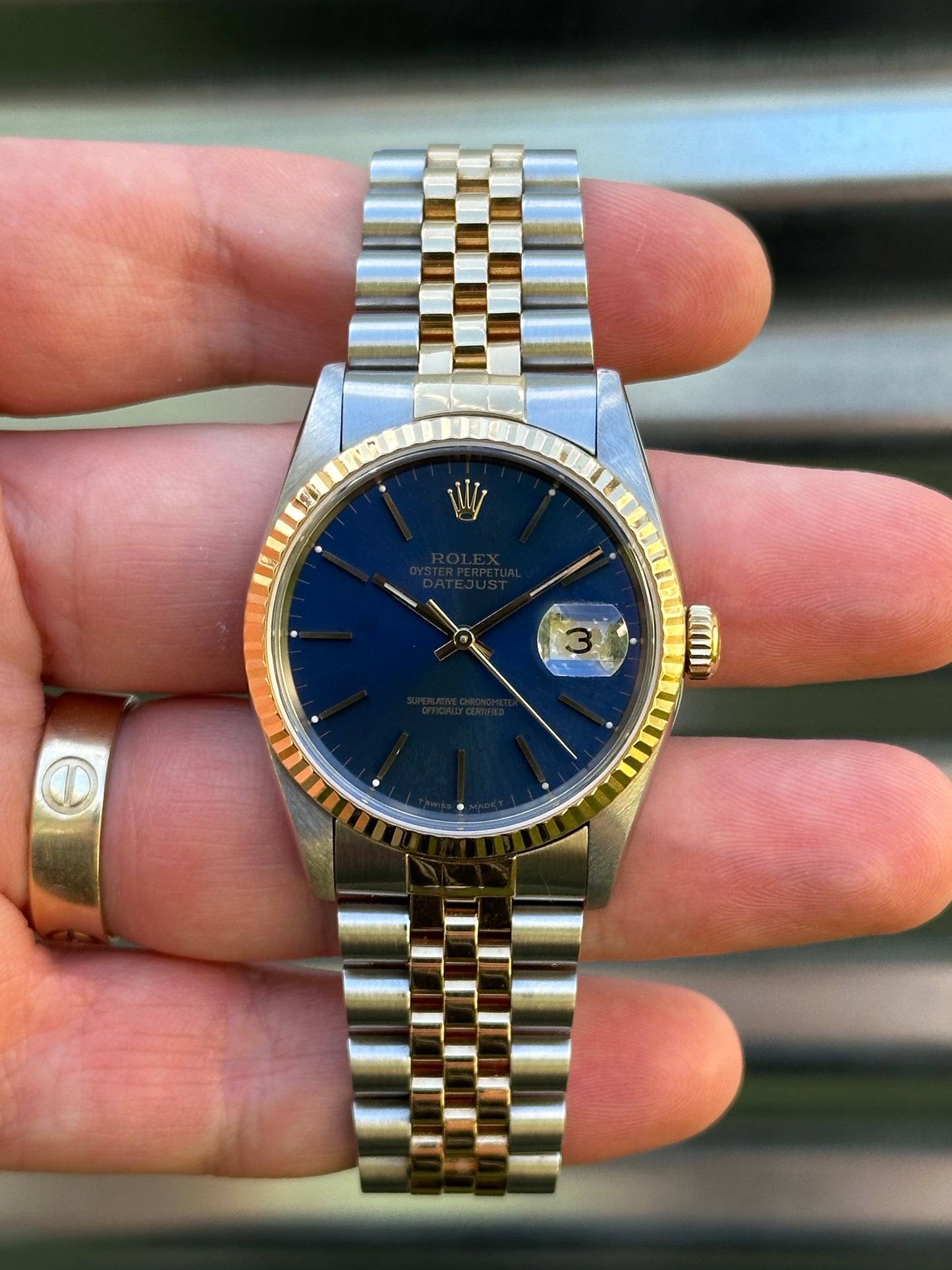 Rolex Datejust 36mm Ref.16233 Box & Papers