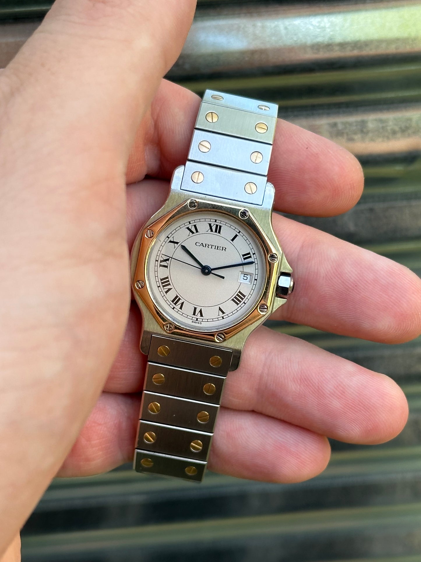 Cartier Santos Octagon Ref.187902 Quartz Box & Papers
