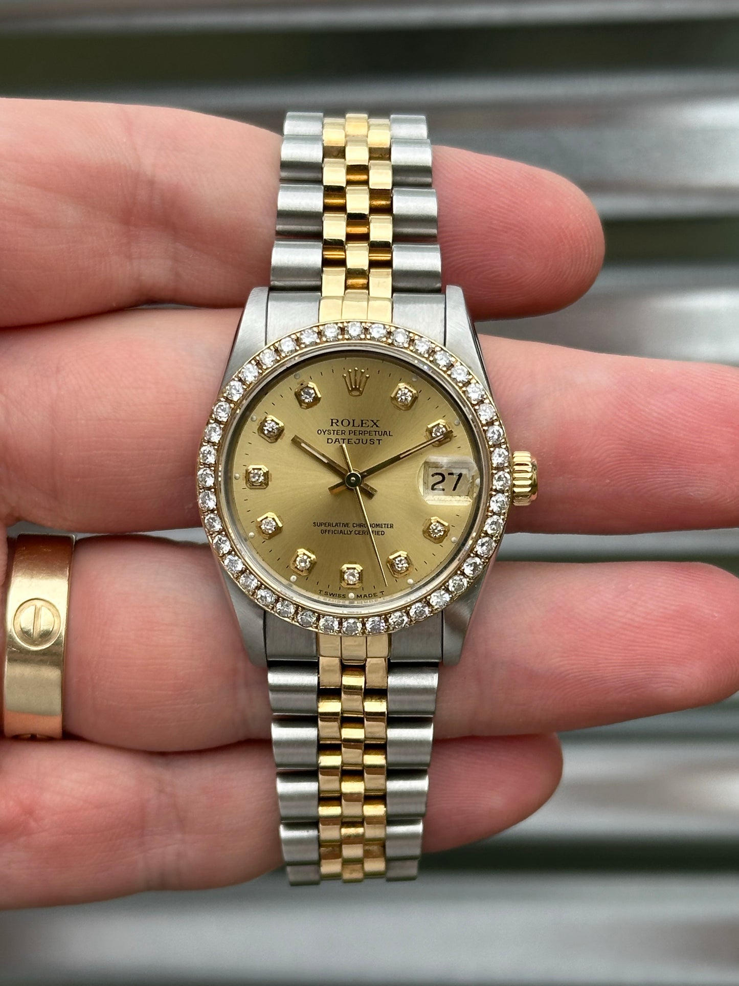 Rolex Ladies Datejust 31mm Ref.68273 “Diamond Dial”