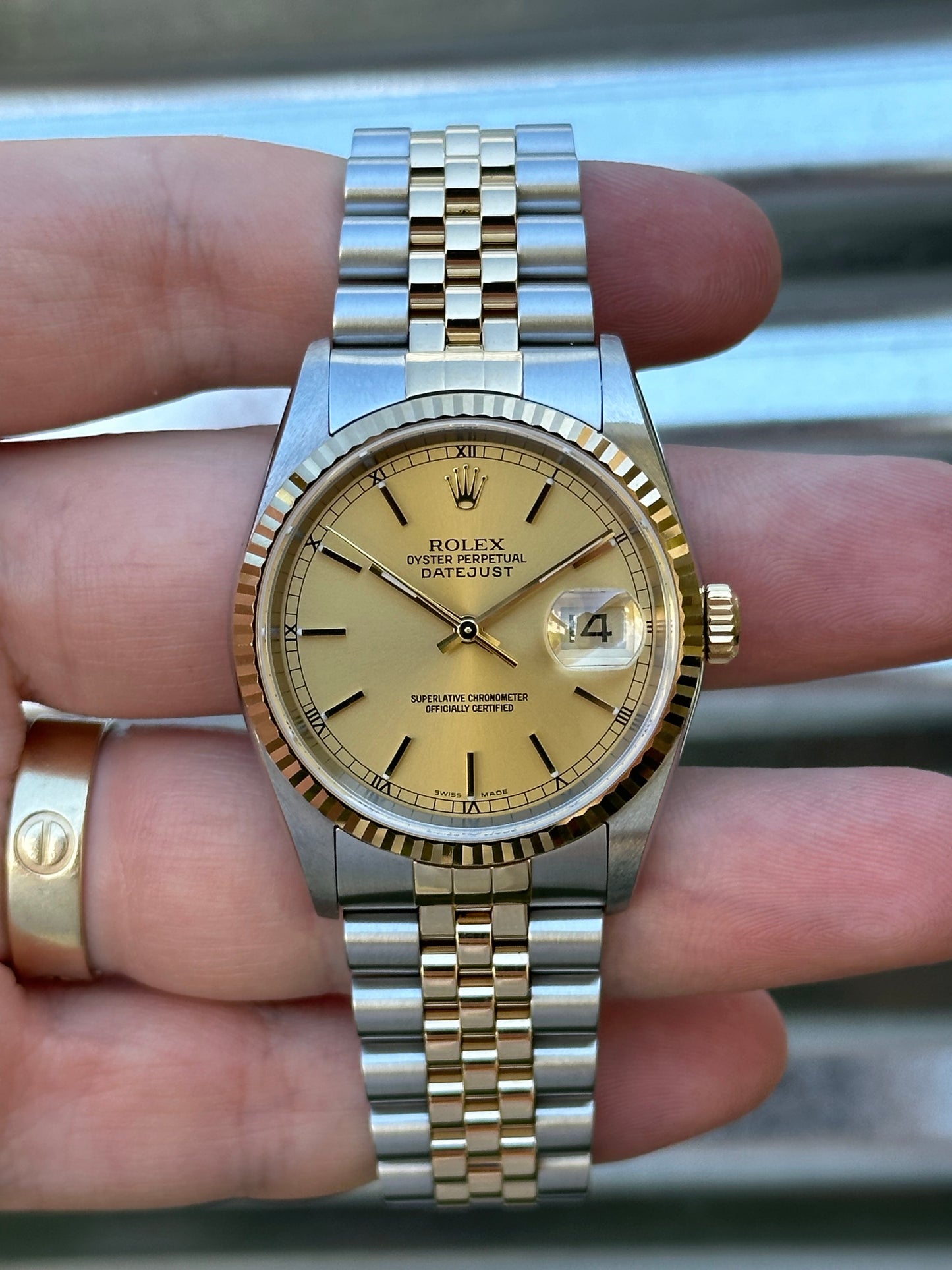 Rolex Datejust 36mm Ref.16233 Box & Papers