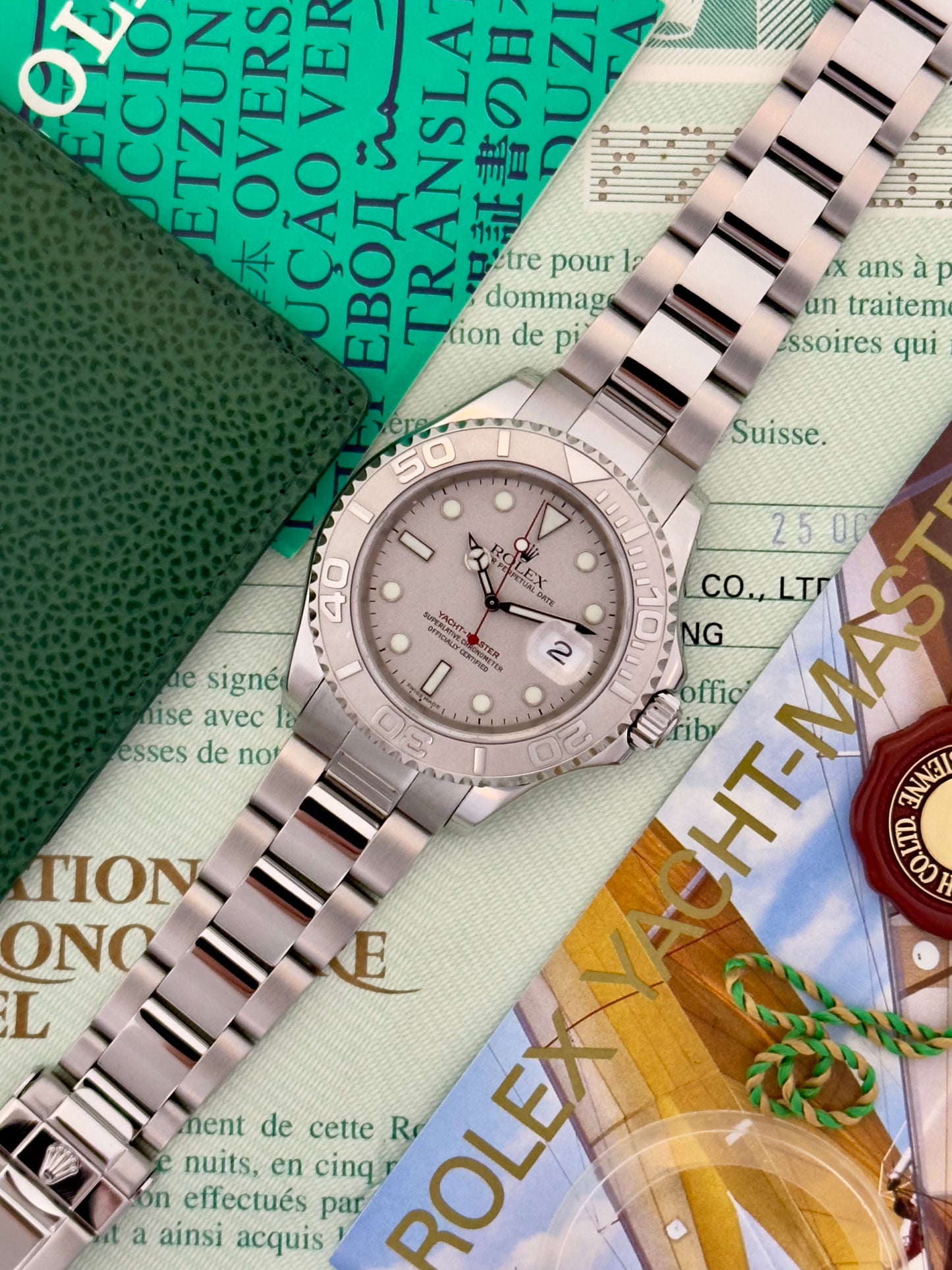 Rolex Yacht-Master 40mm Ref.16622 Box & Papers