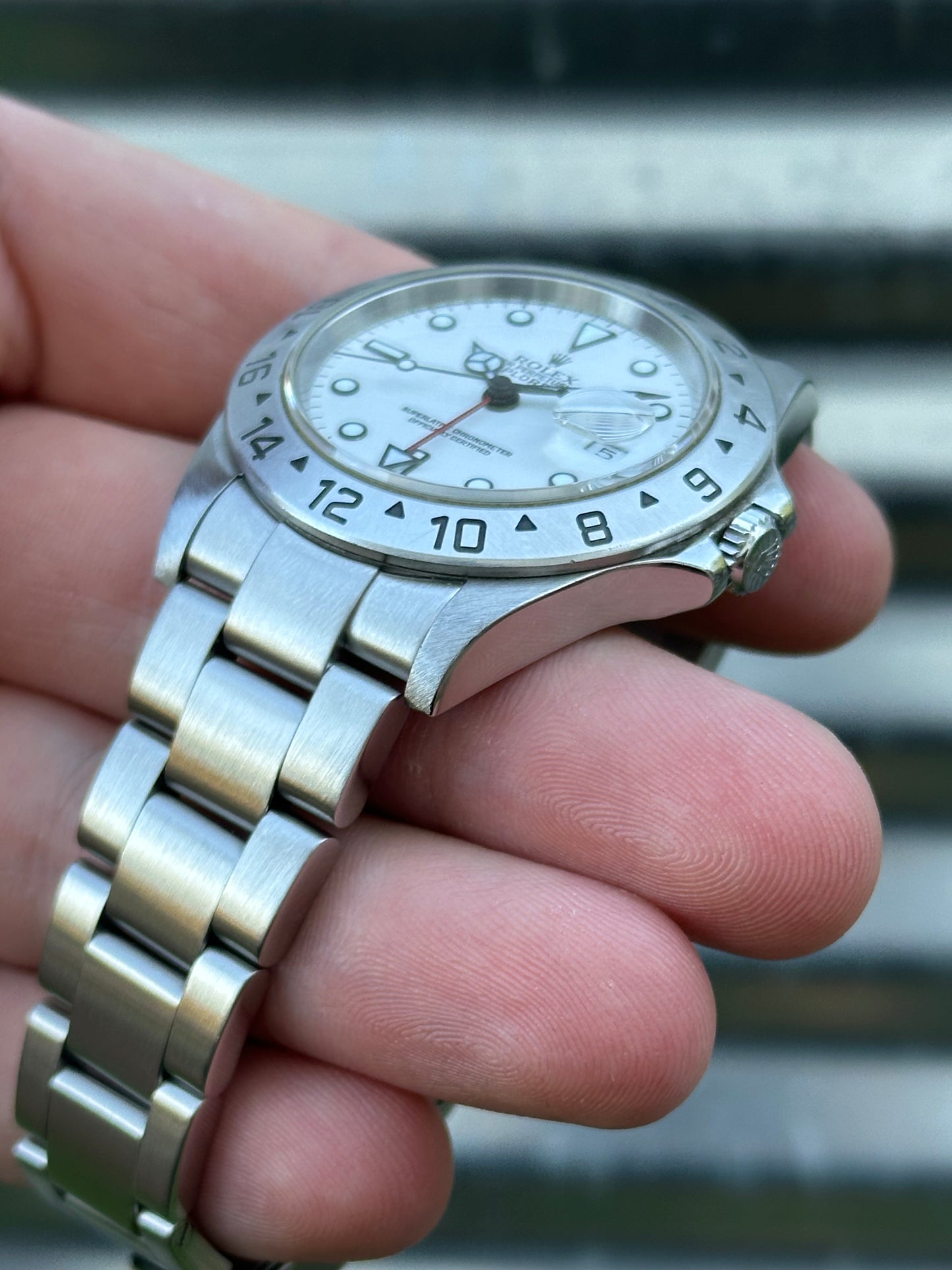 Rolex Explorer II “Polar” 40mm Ref.16570 Box & Papers