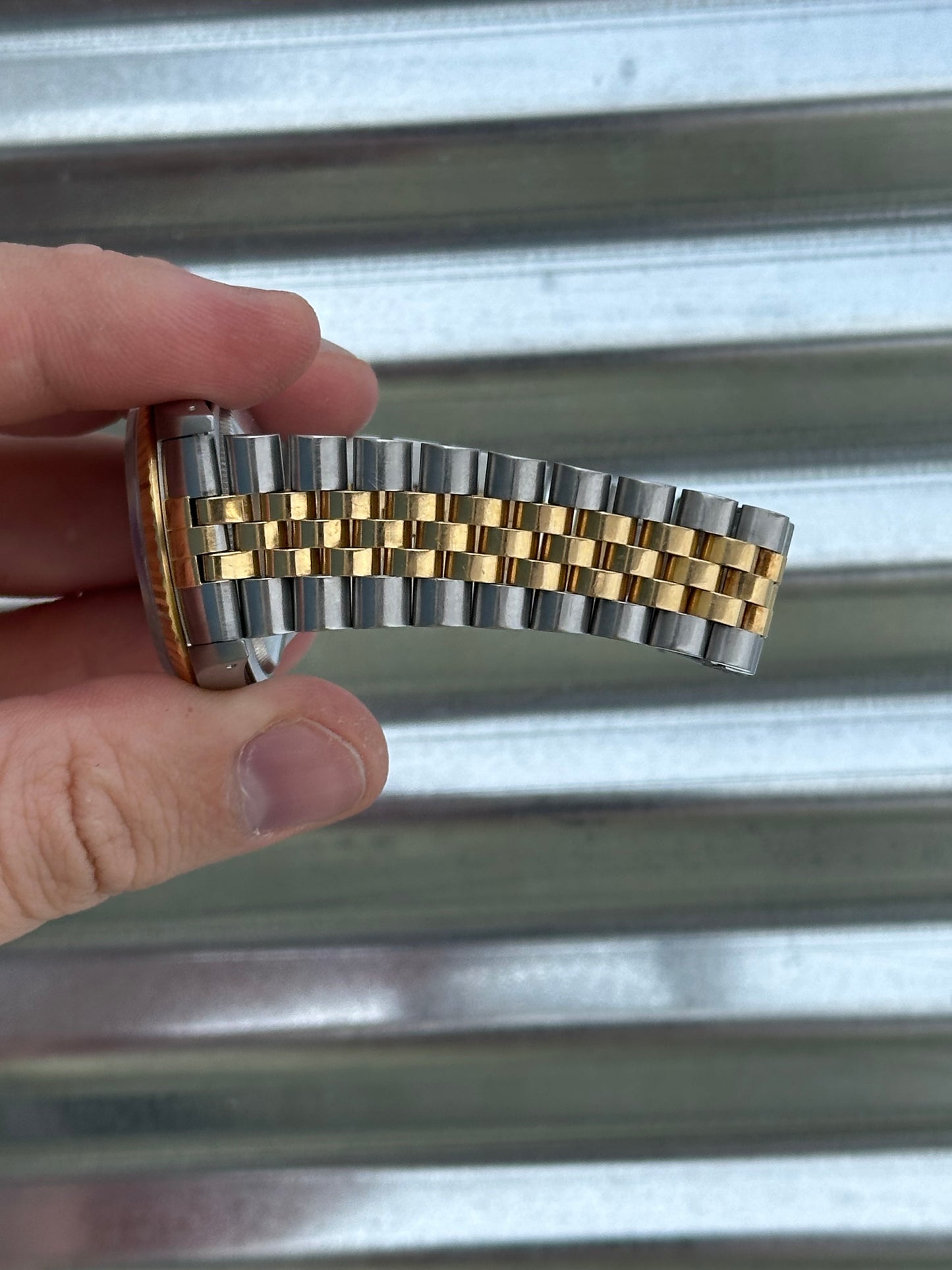 Rolex Datejust “Custom Black Diamond Dial” 36mm Ref.16233 Box & Papers