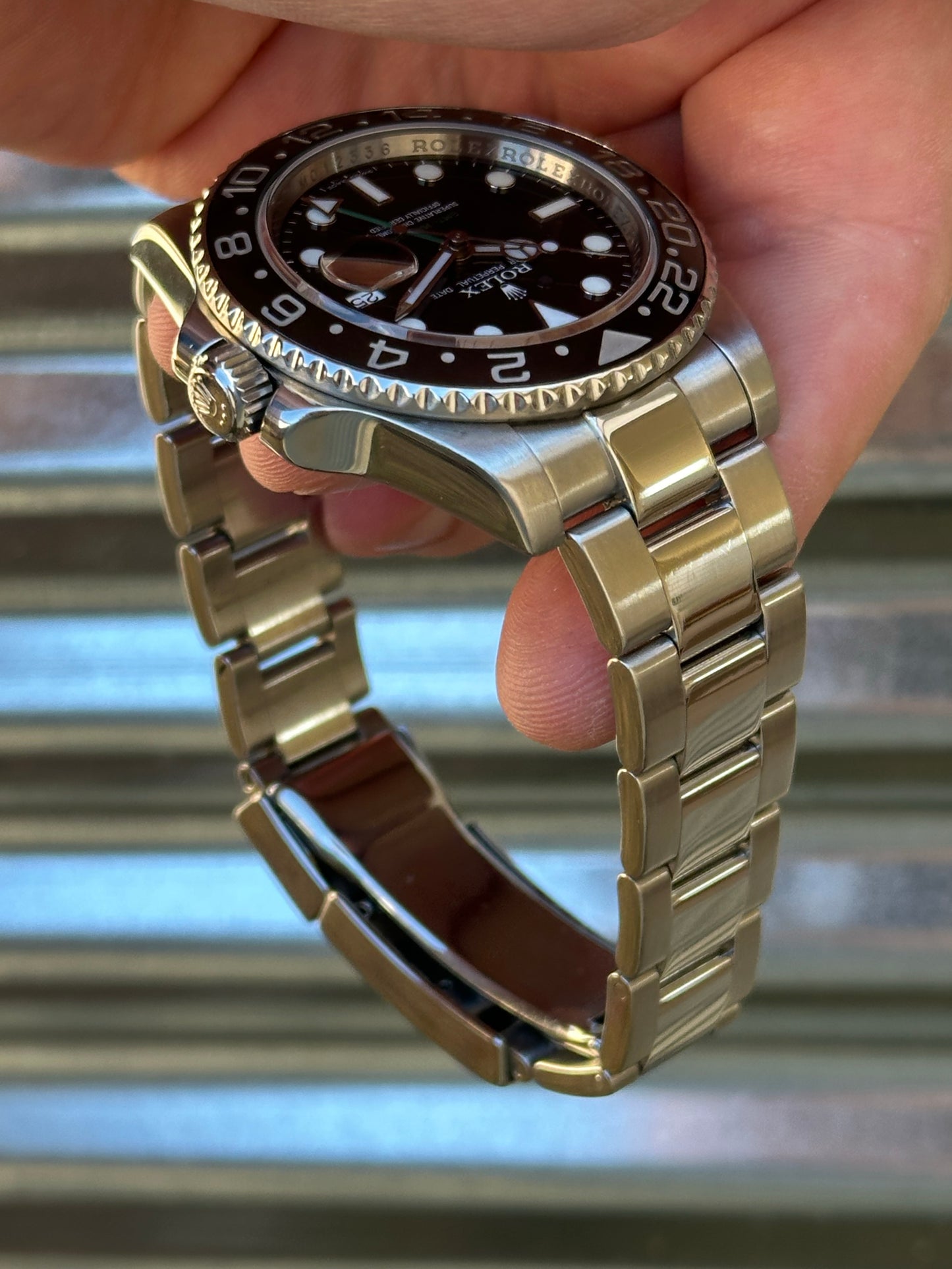 Rolex GMT Master II “Green Arrow” 40mm Ref.116710LN Watch with Card