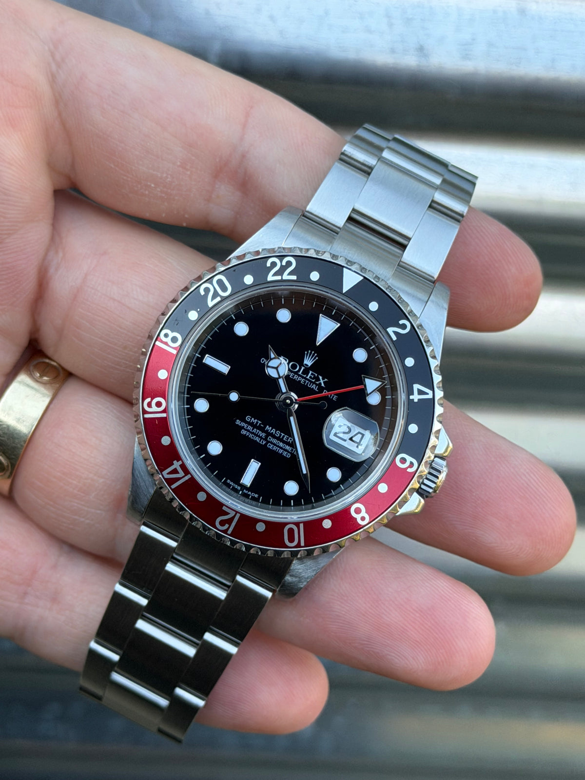 Rolex GMT Master II Coke 40mm Ref.16710 Watch Only