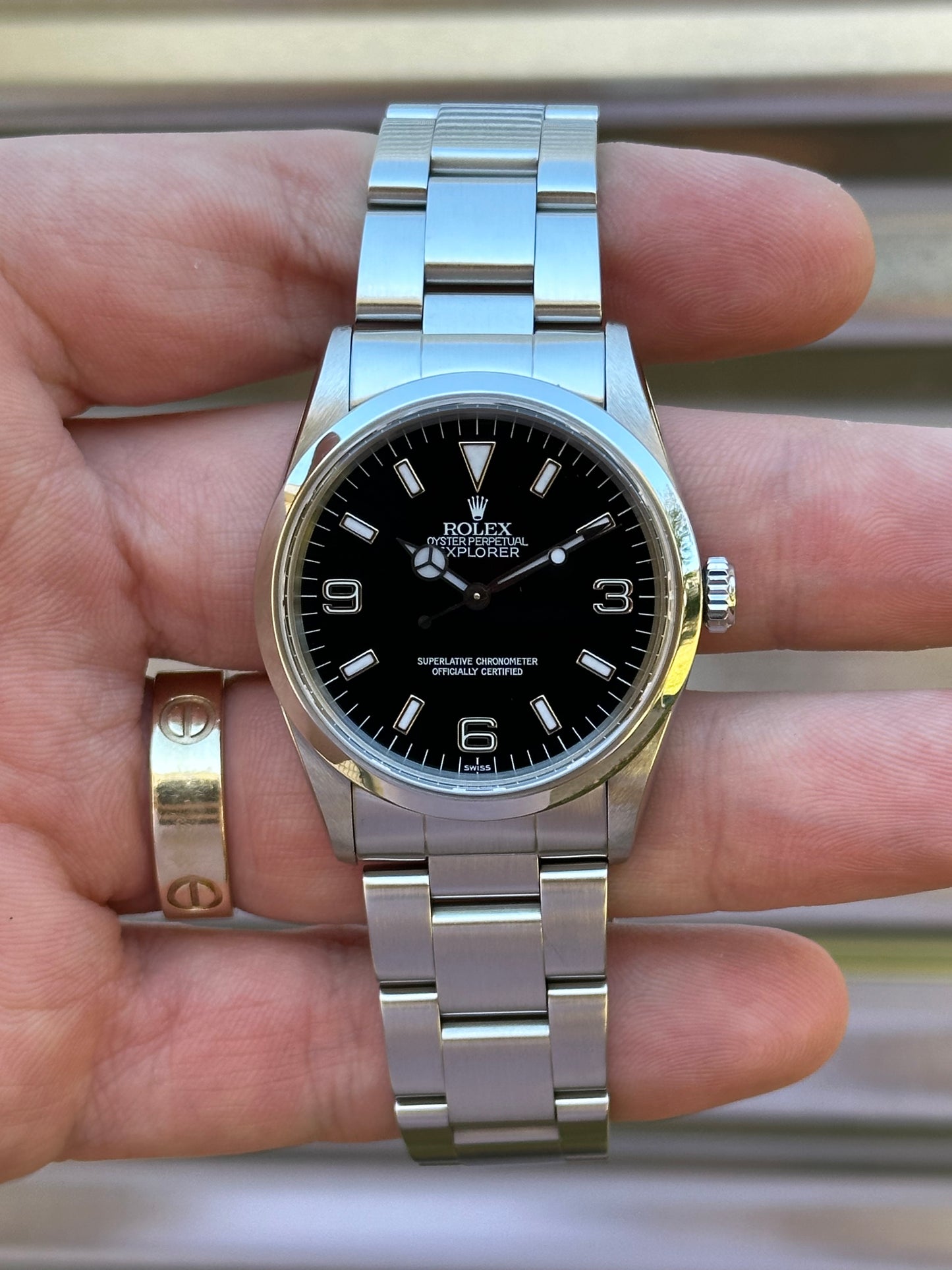 1998 Rolex Explorer Ref. 14270 With Box & Papers | “Swiss” Only Dial