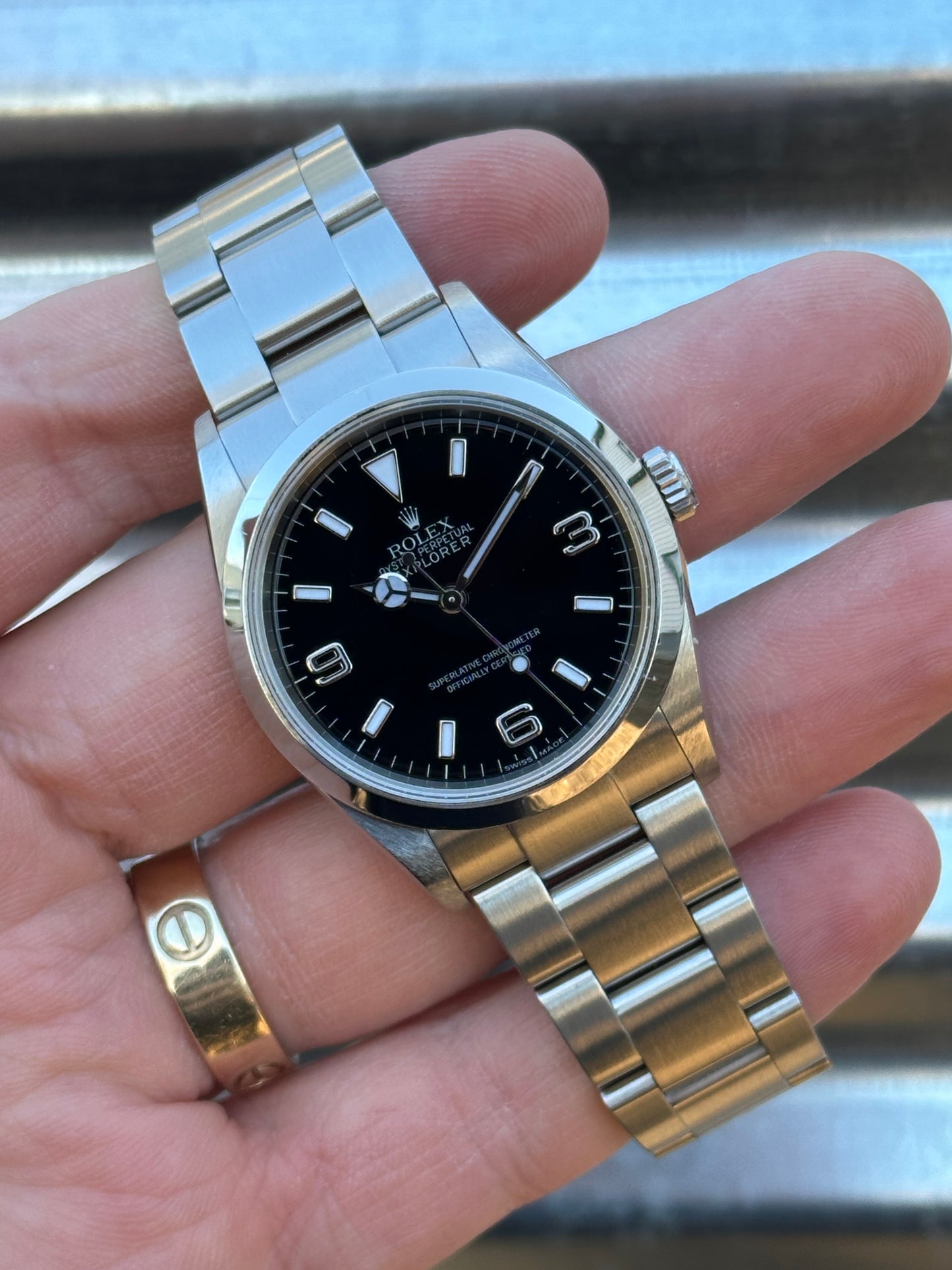 Rolex Explorer 36mm Ref.114270 Box & Papers