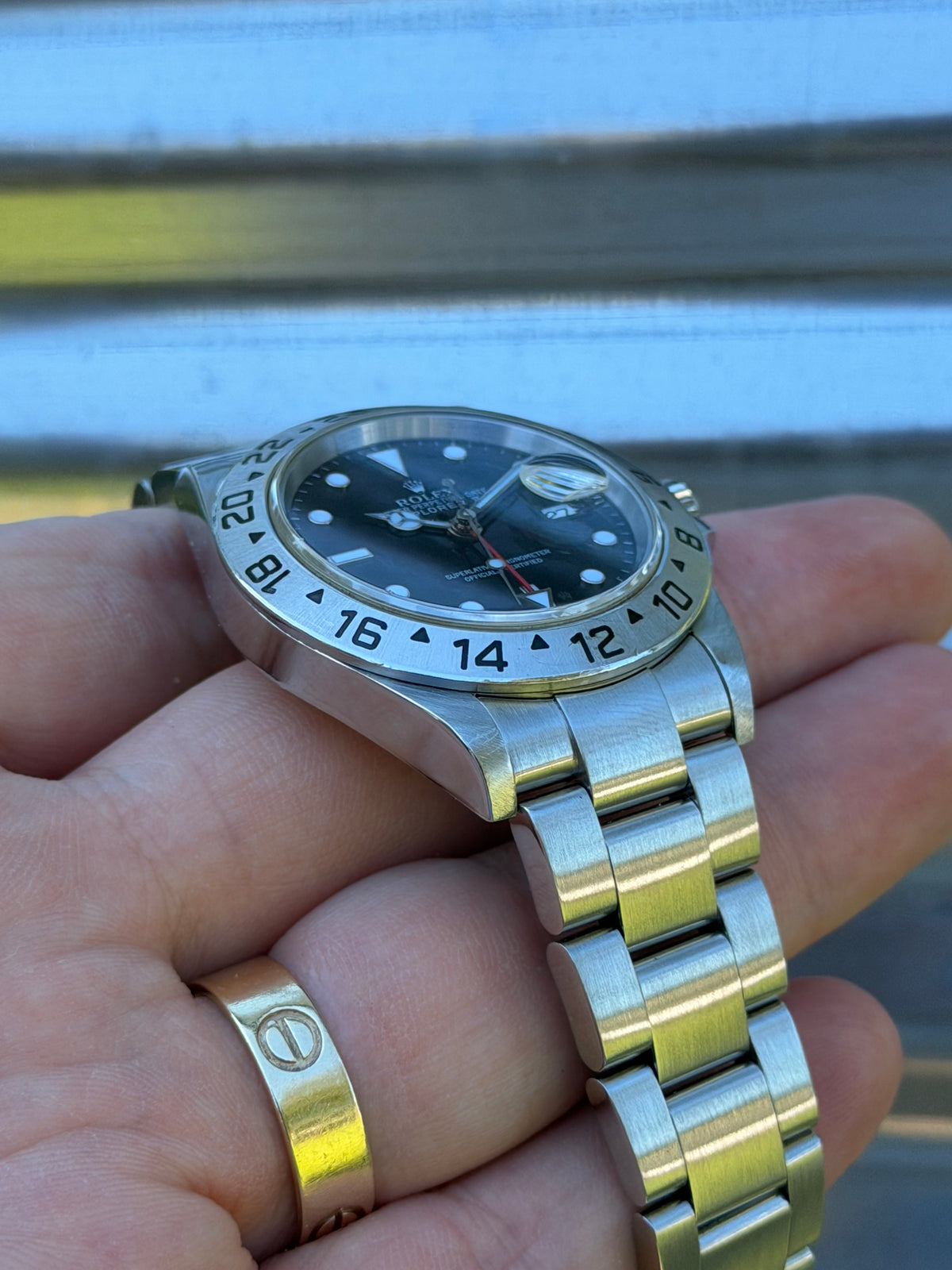 Rolex Explorer II 40mm Ref.16570 Box & Papers