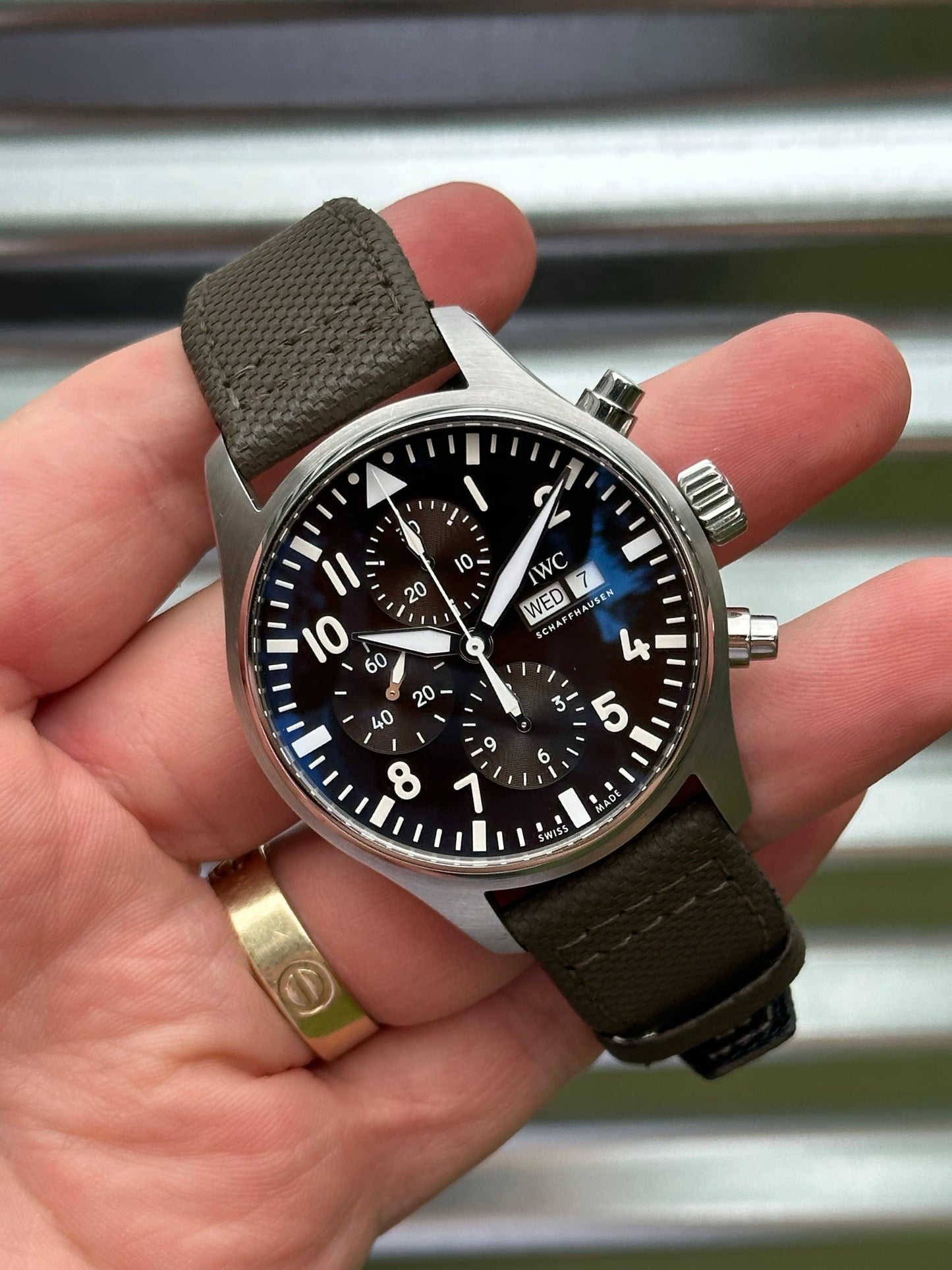 IWC Pilot’s Watch Chronograph 43mm Ref.IW377713 Box & Card