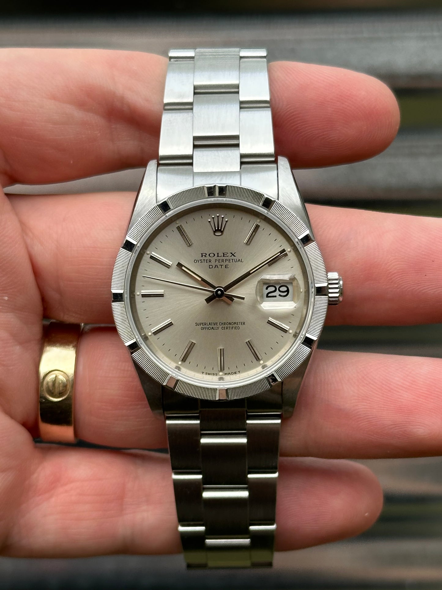 Rolex Oyster Perpetual Date 34mm Ref.15210