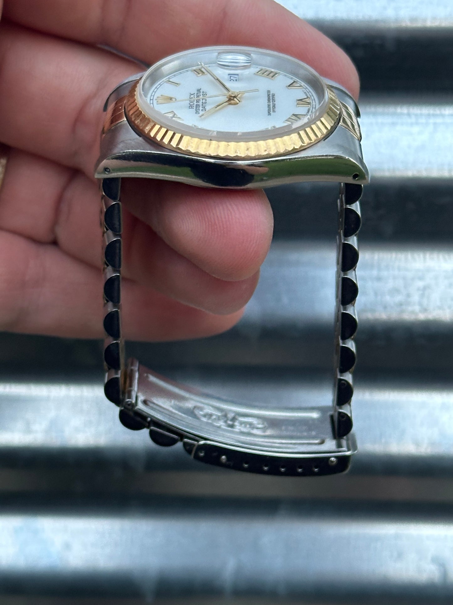 Rolex Datejust “White Roman Dial” 36mm Ref.16233