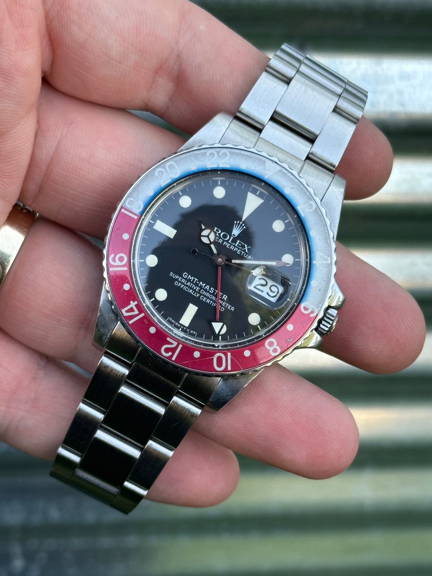 Rolex GMT Master Pepsi 40mm Ref.16750 Watch Only