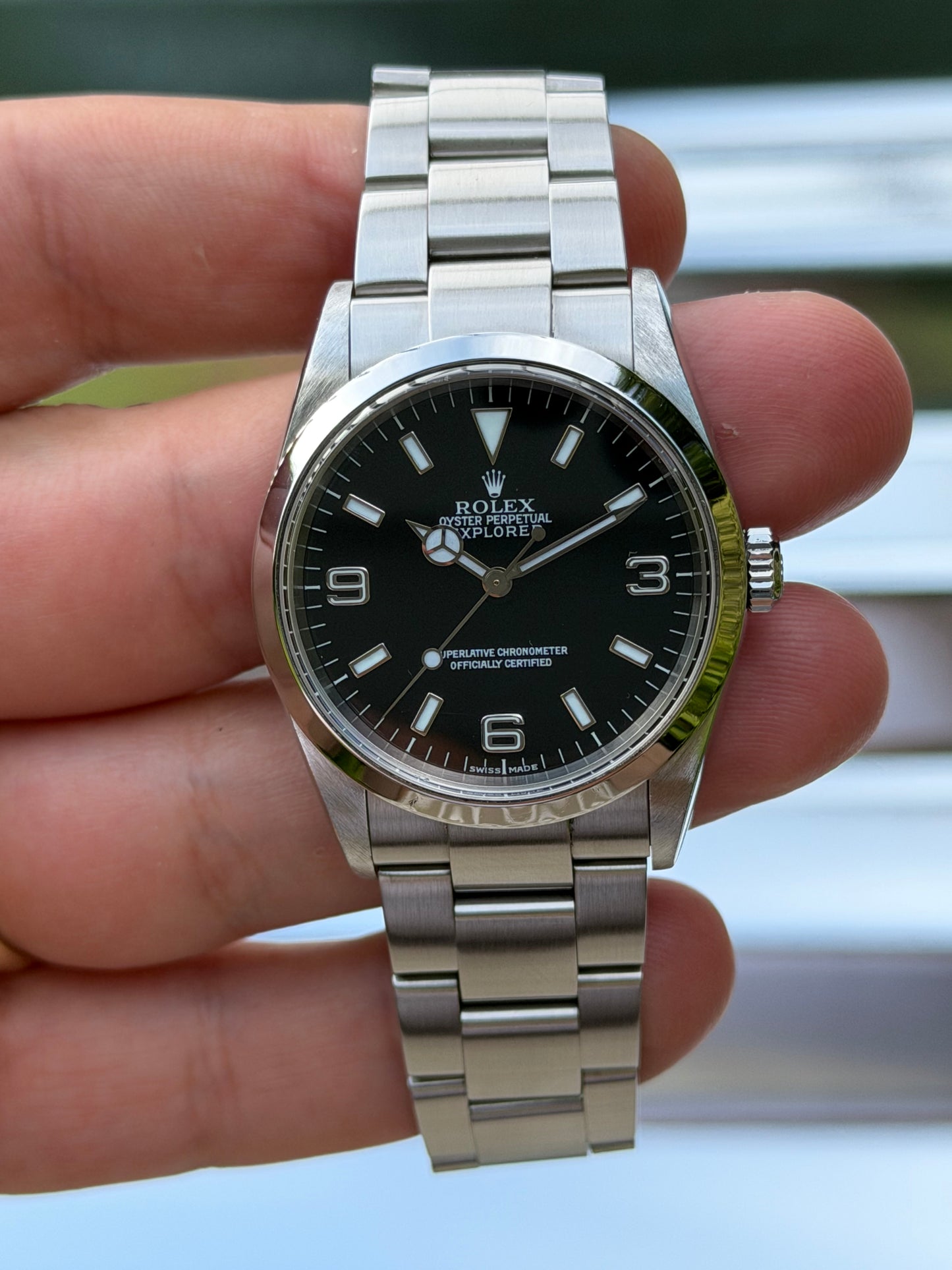 Rolex Explorer 36mm Ref.114270 Box & Papers