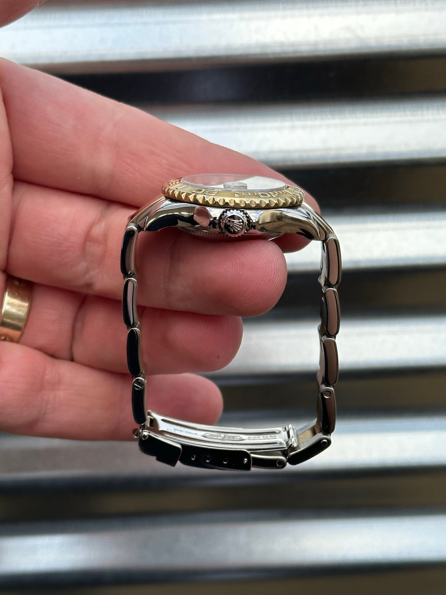 Rolex Ladies Yacht-Master Blue Dial 29mm Ref.169623 Watch Only