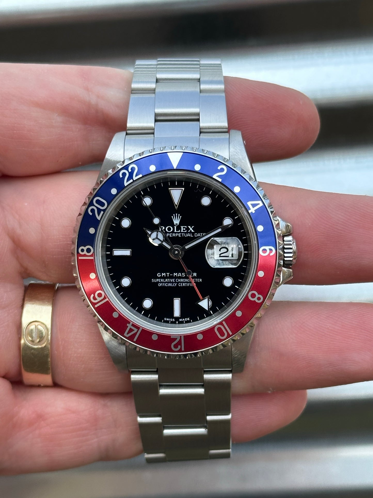 Rolex GMT Master  “Pepsi” 40mm Ref.16700 Watch Only