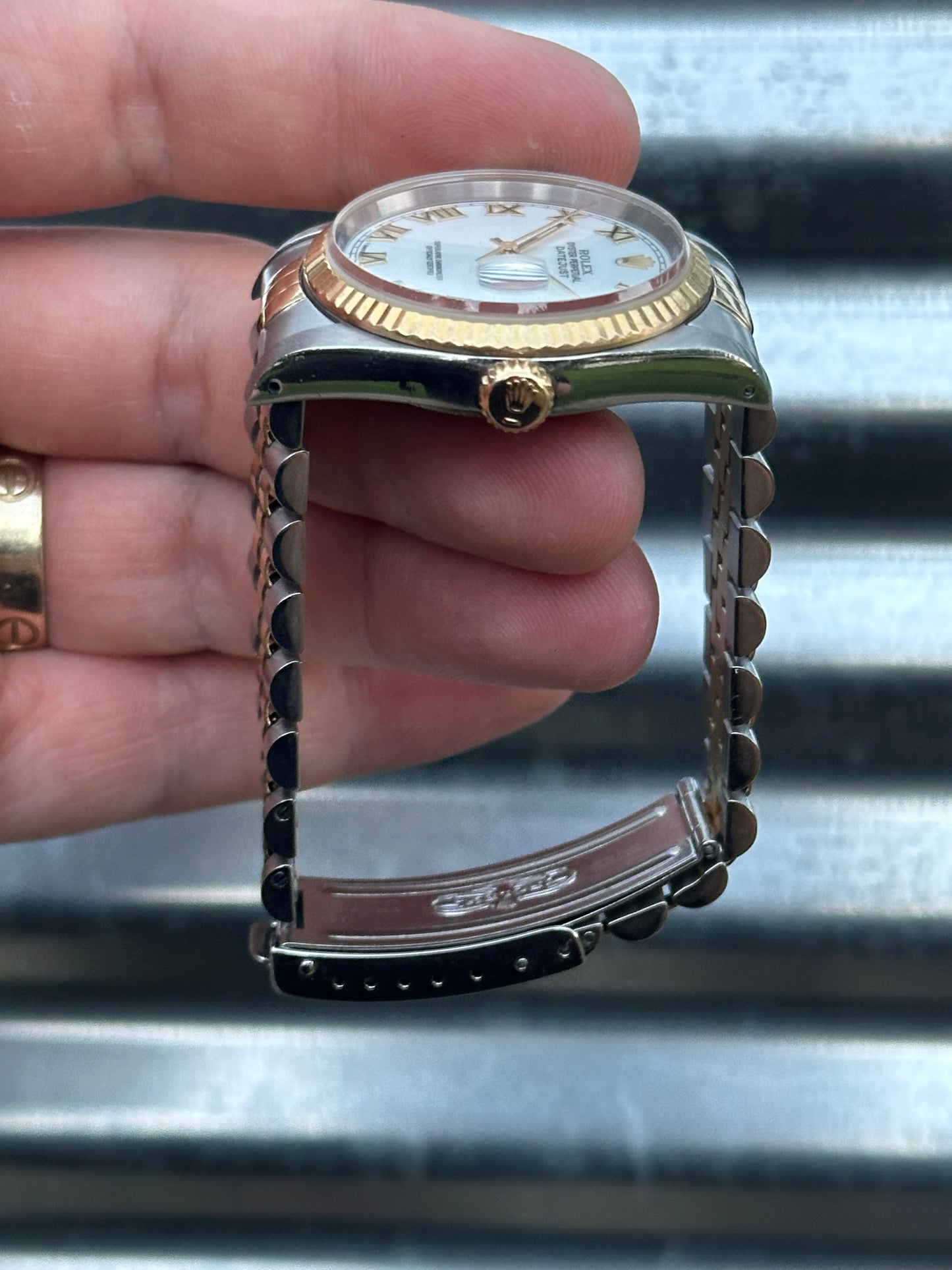 Rolex Datejust “White Roman Dial” 36mm Ref.16233