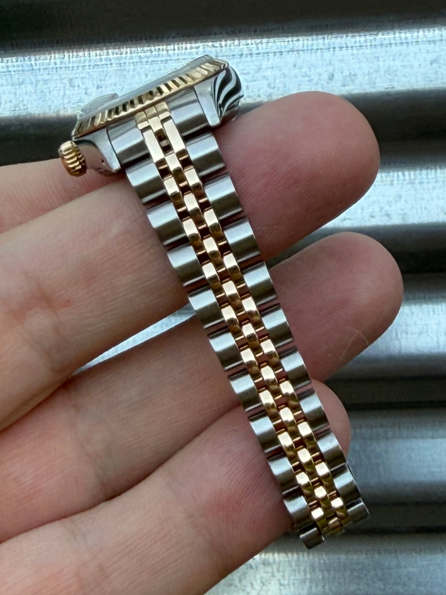 Rolex Ladies Datejust 26mm Ref.69173 Box & Papers “Black Pyramid Dial”