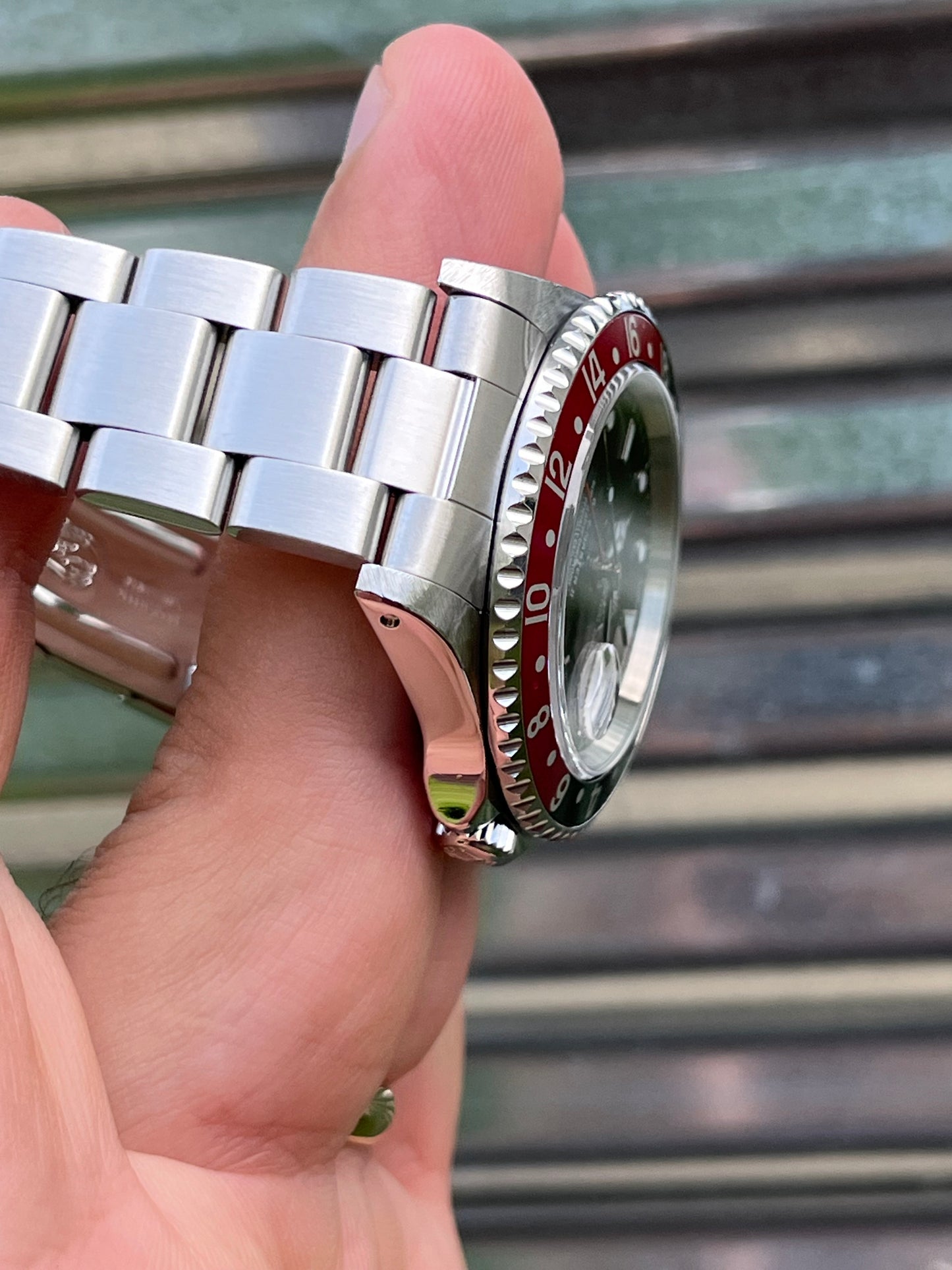 Rolex GMT Master II Coke 40mm Ref.16710 Box & Papers