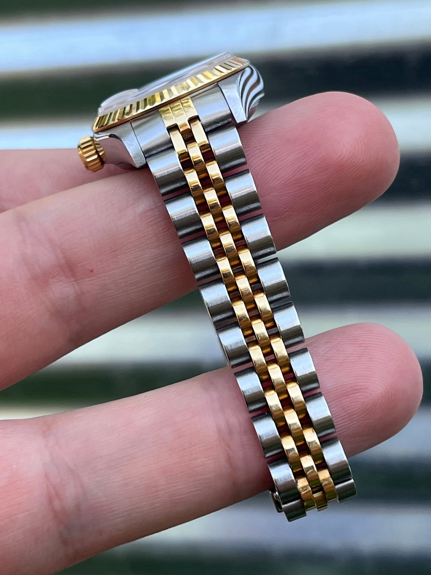 Rolex Lady Datejust 26mm Ref.79173 “Pyramid Dial” Box & Papers