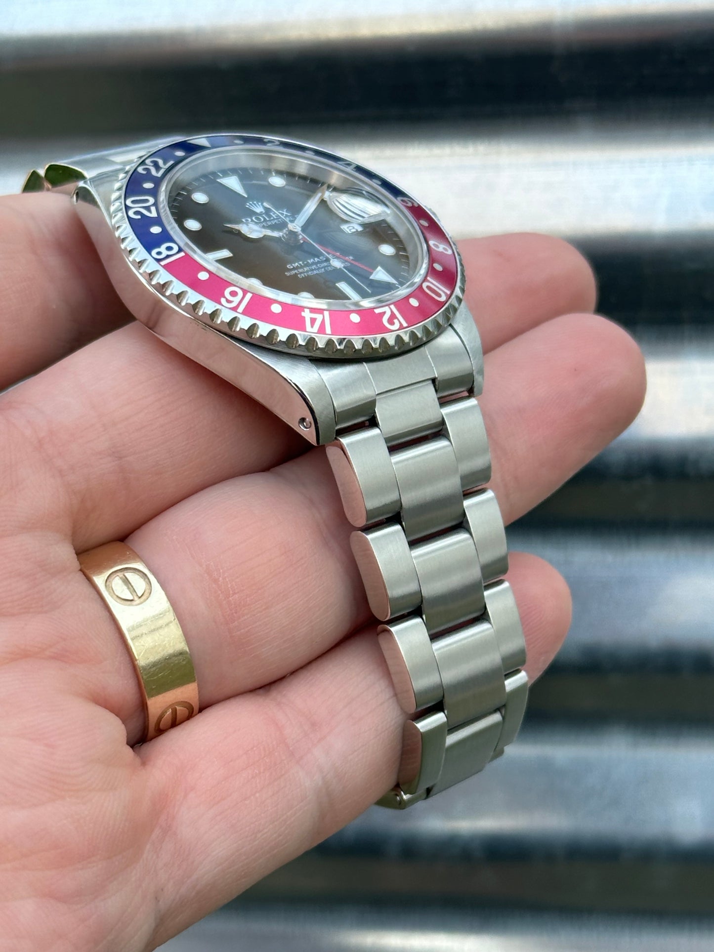 Rolex GMT Master Pepsi 40mm Ref.16700 Box & Papers