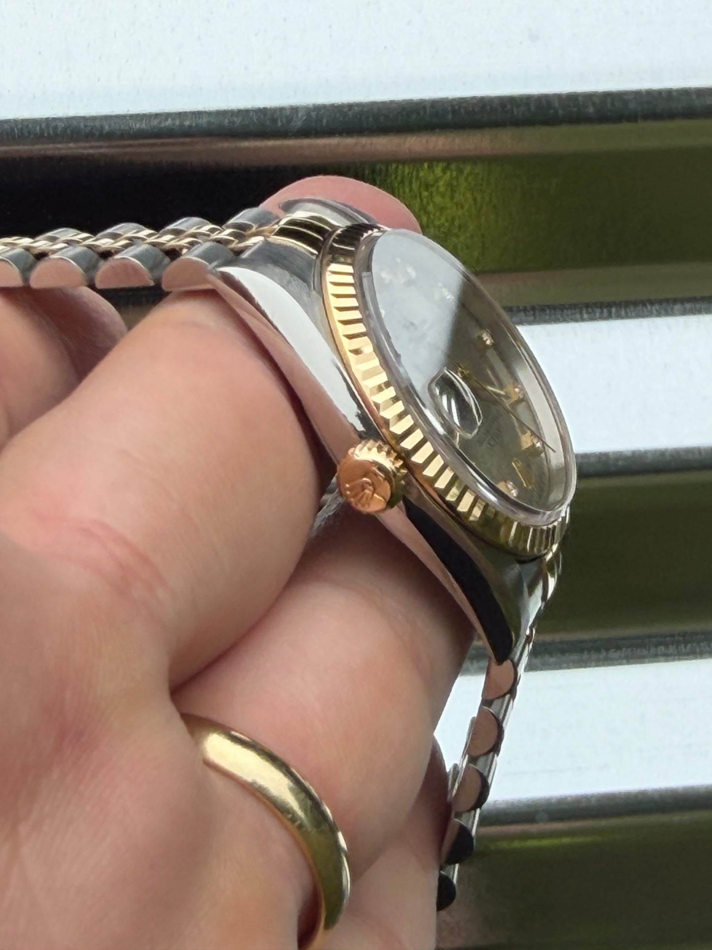 Rolex Datejust “Anniversary Diamond Dial” 36mm Ref.16233 Box & Papers