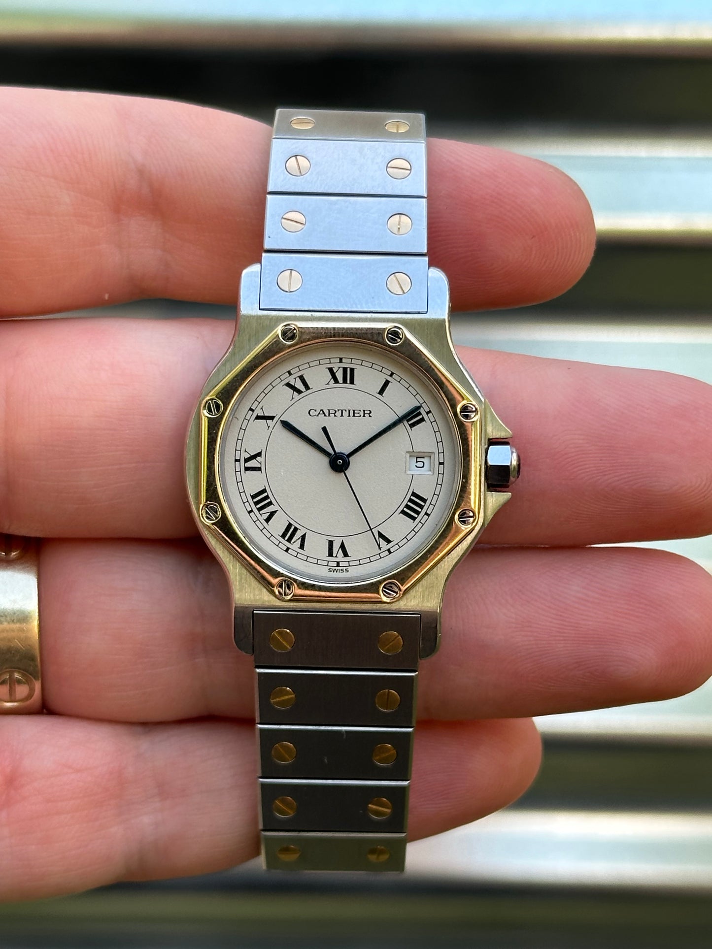 Cartier Santos Octagon Ref.187902 Quartz Box & Papers
