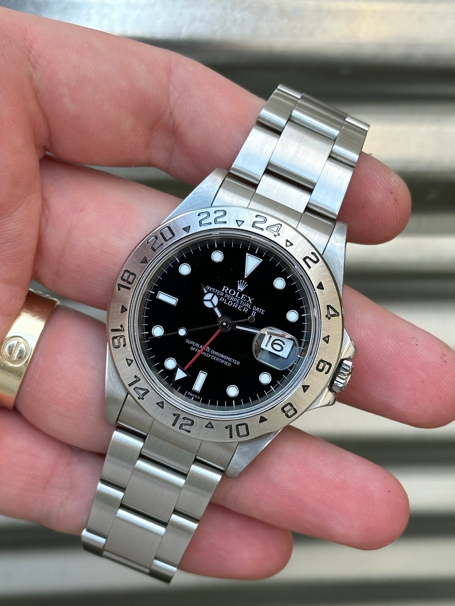 Rolex Explorer II 40mm Ref.16570 UNDER ROLEX WARRANTY