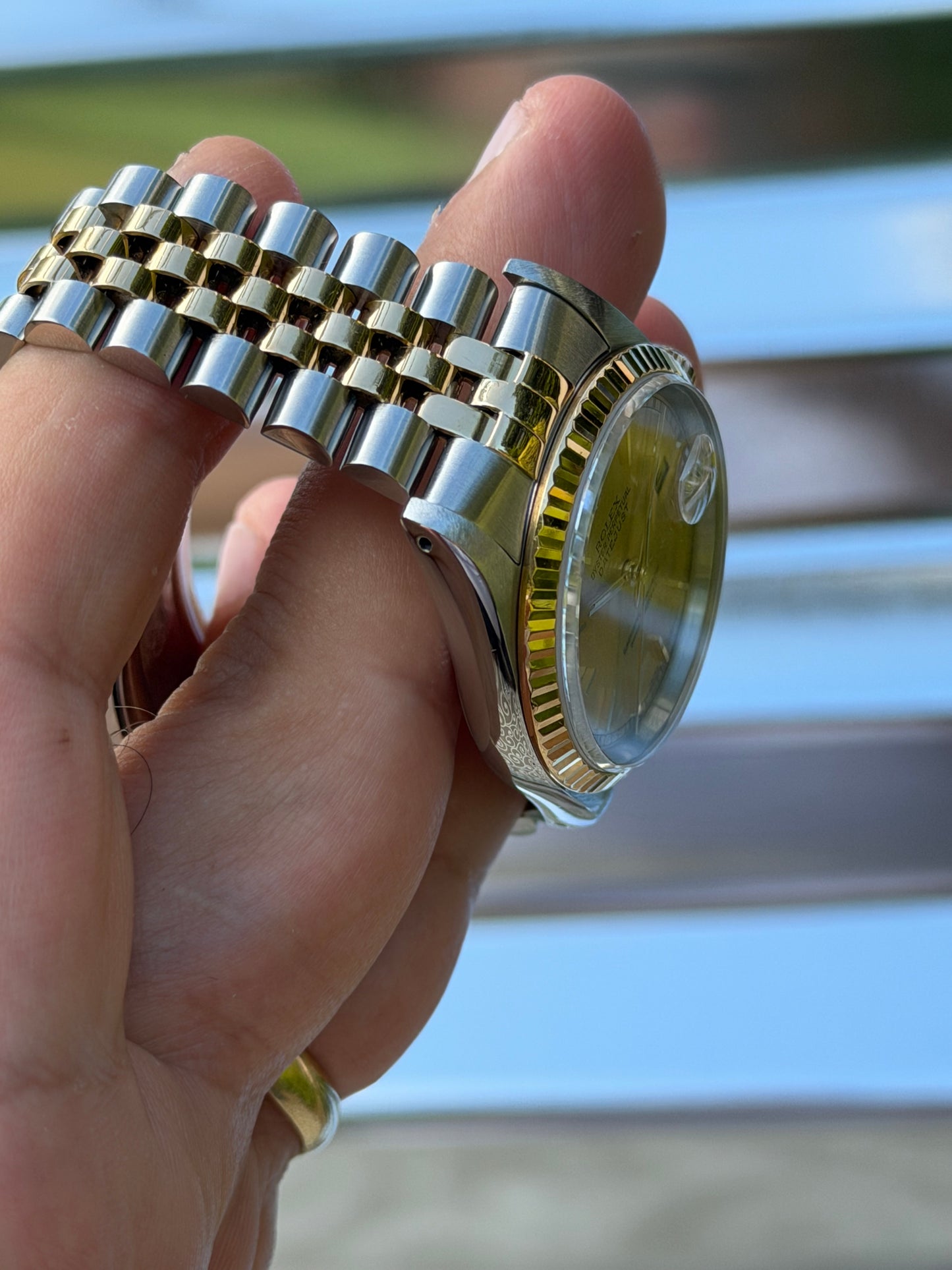 Rolex Datejust 36mm Ref.16233 “Champagne Dial” Box & Papers
