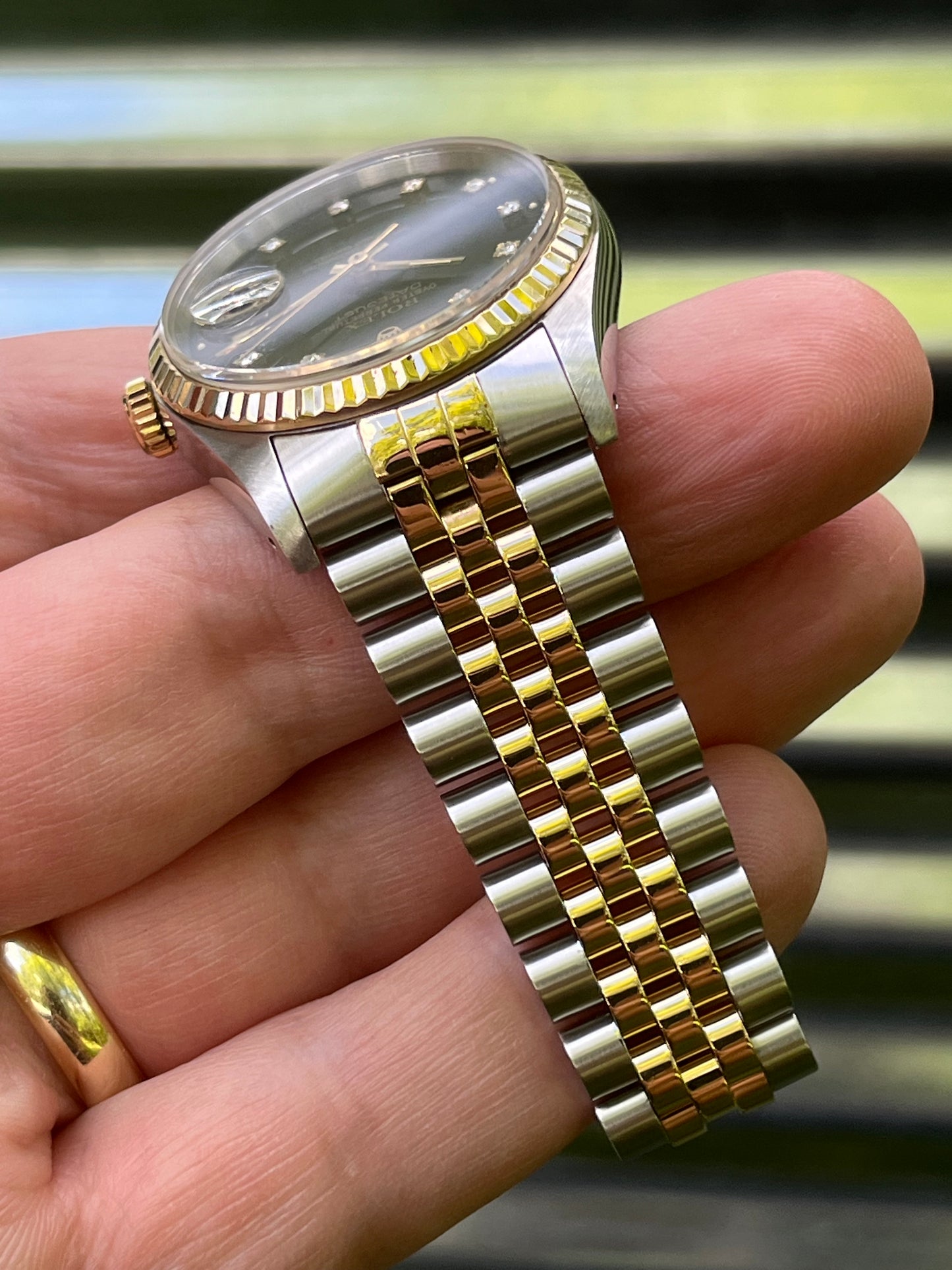 Rolex Datejust 36mm Ref.16233 Box and Papers “Black Diamond Dial”