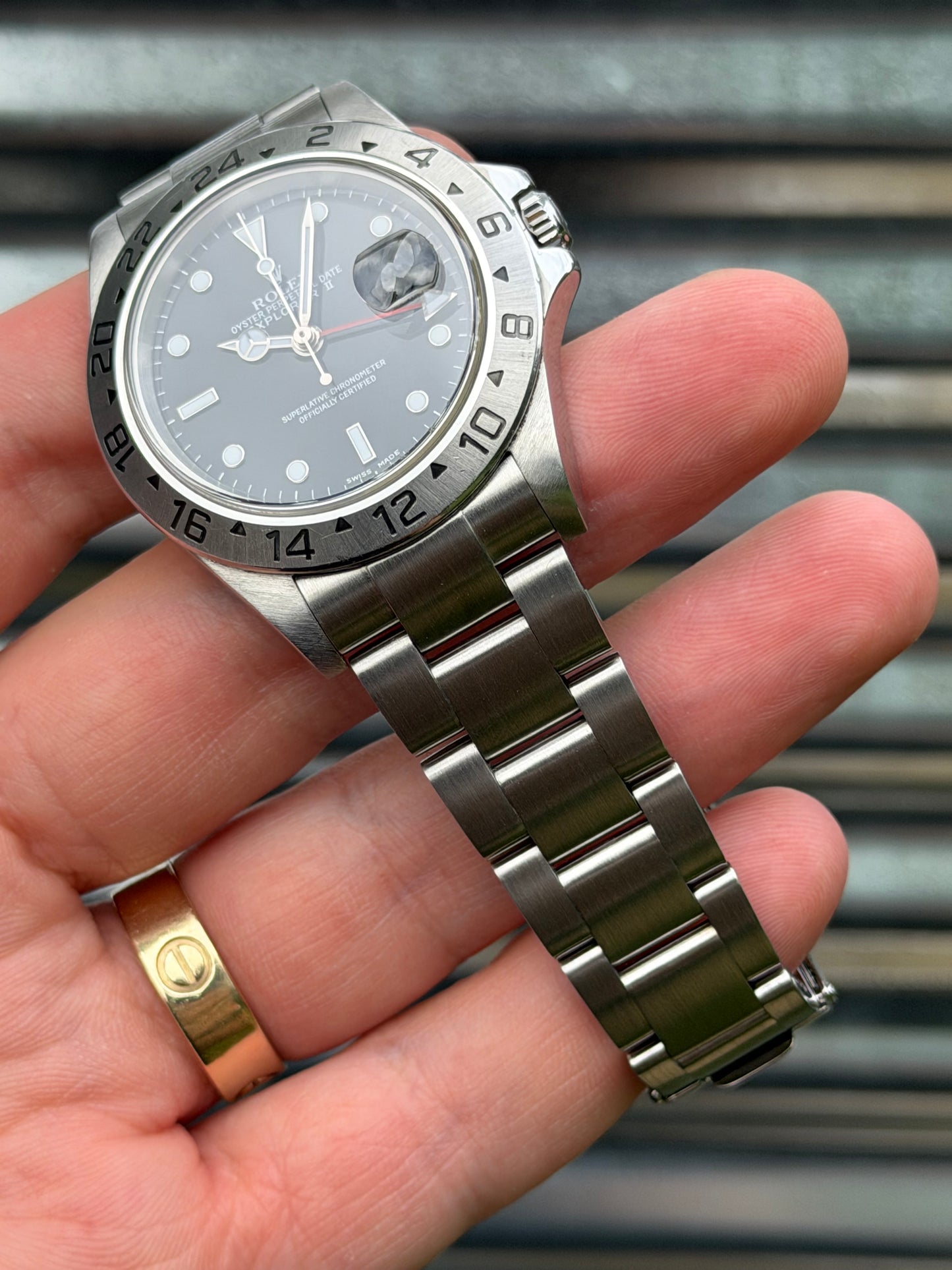 Rolex Explorer II 40mm Ref.16570 Box & Papers