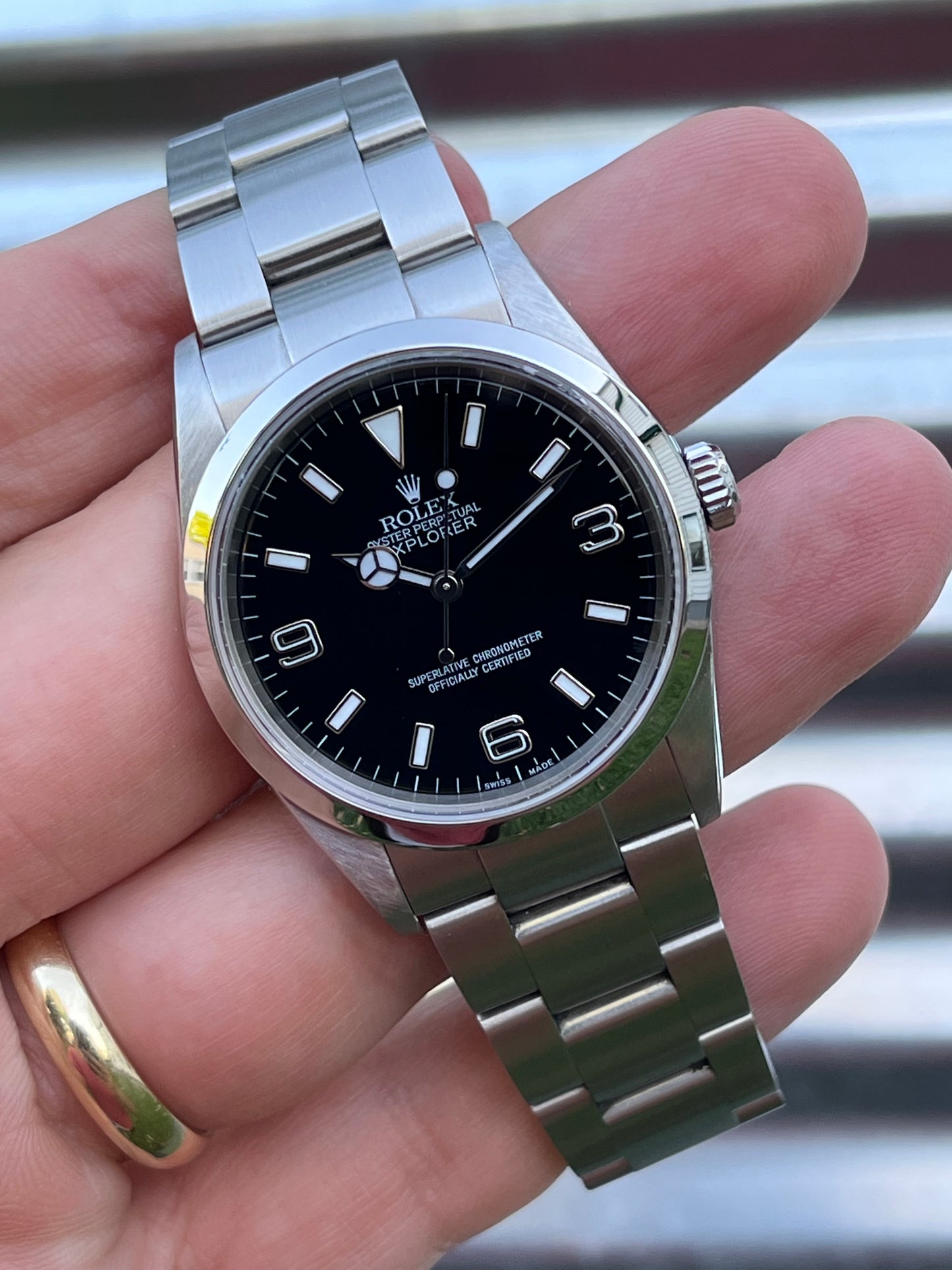 Rolex Explorer I 36mm Ref.114270 Box & Papers