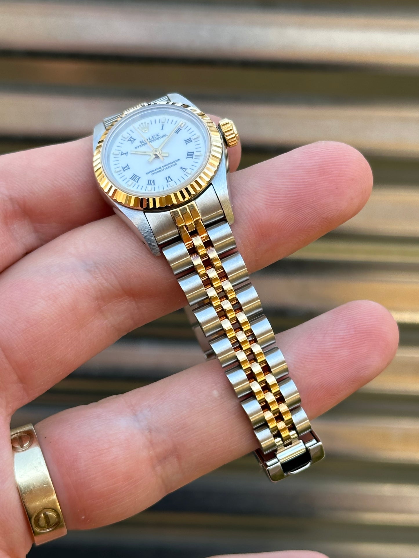 Rolex Ladies Datejust Ref.67193 Box & Papers