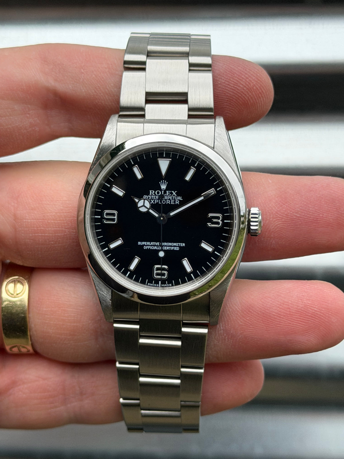 Rolex Explorer 36mm Ref.14270 Box & Papers