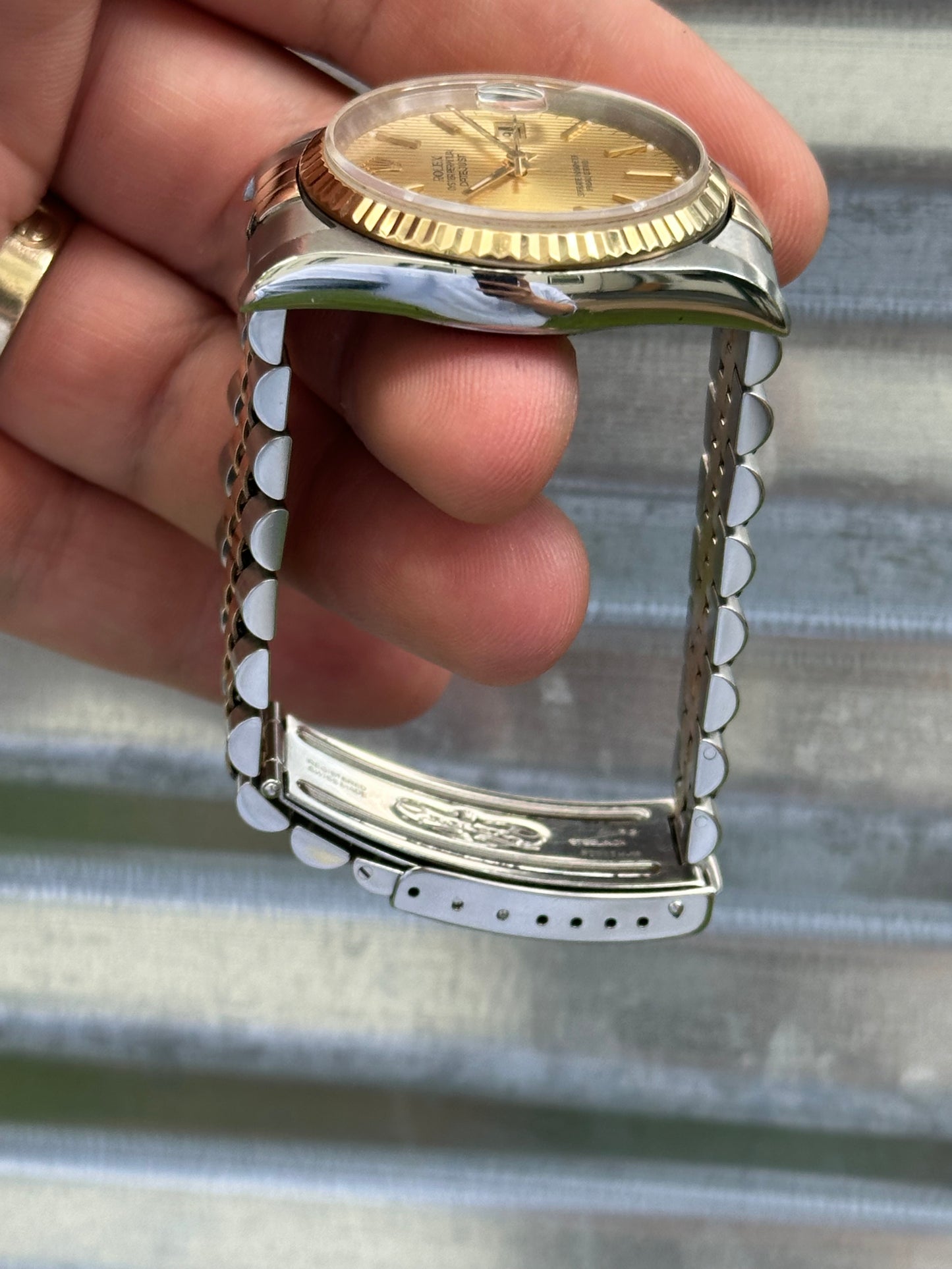 Rolex Datejust Tapestry Dial 36mm Ref.16233 Box & Papers