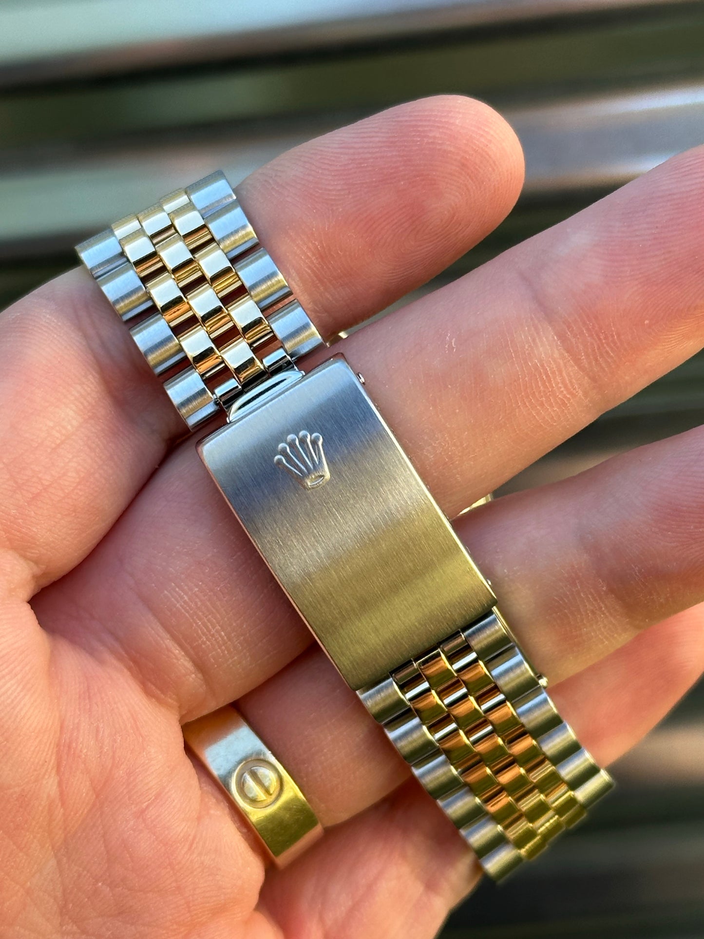 Rolex Datejust “Pyramid Dial” 36mm Ref.16233 Box & Papers