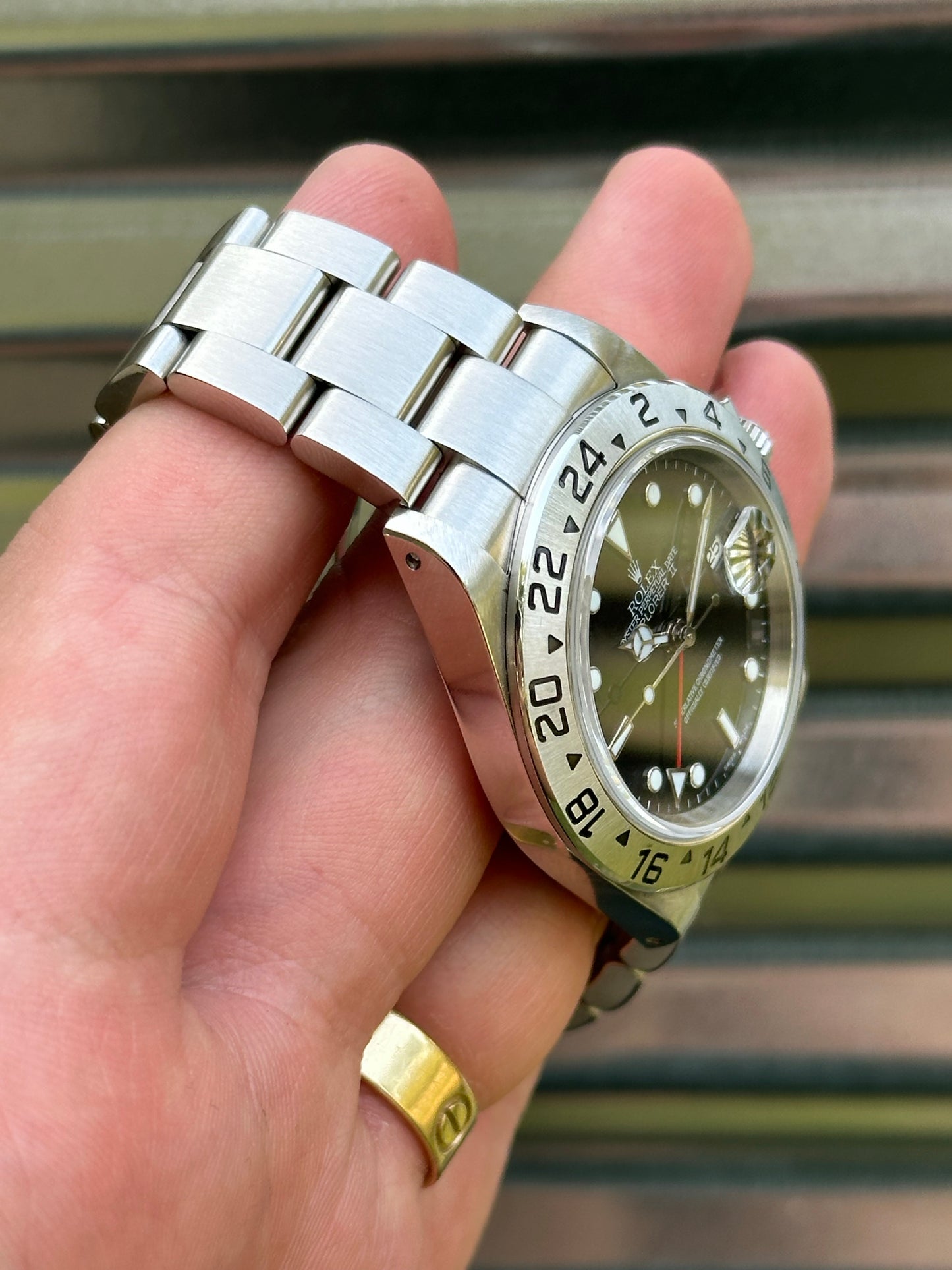 Rolex Explorer II 40mm Ref.16570 Box & Papers