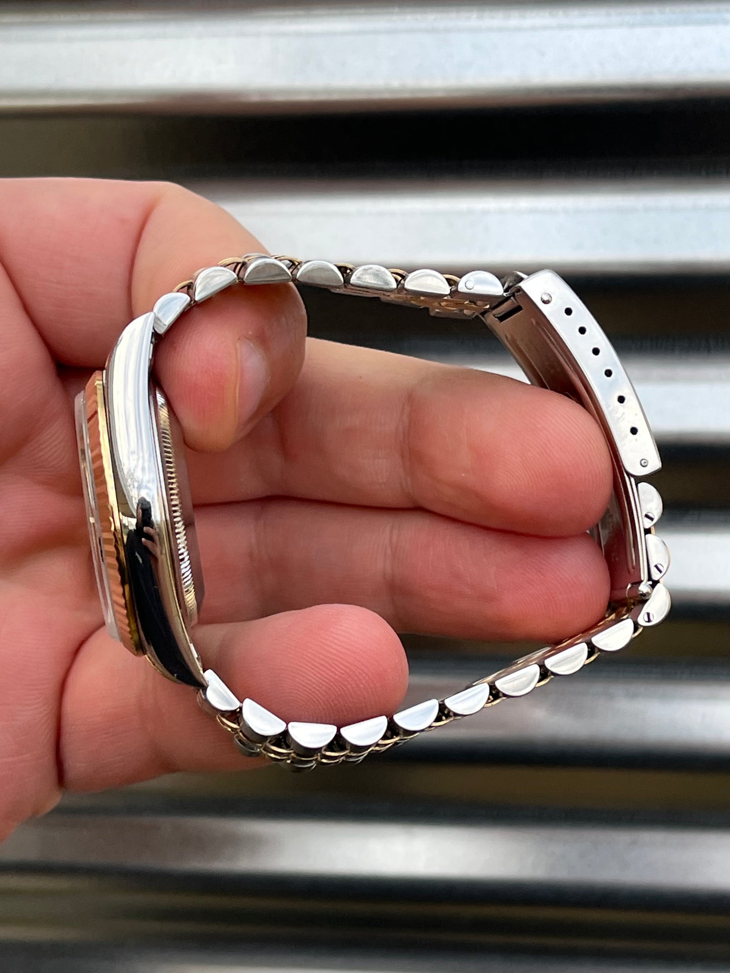 Rolex Datejust “Pyramid Dial” 36mm Ref.16233 Box & Papers