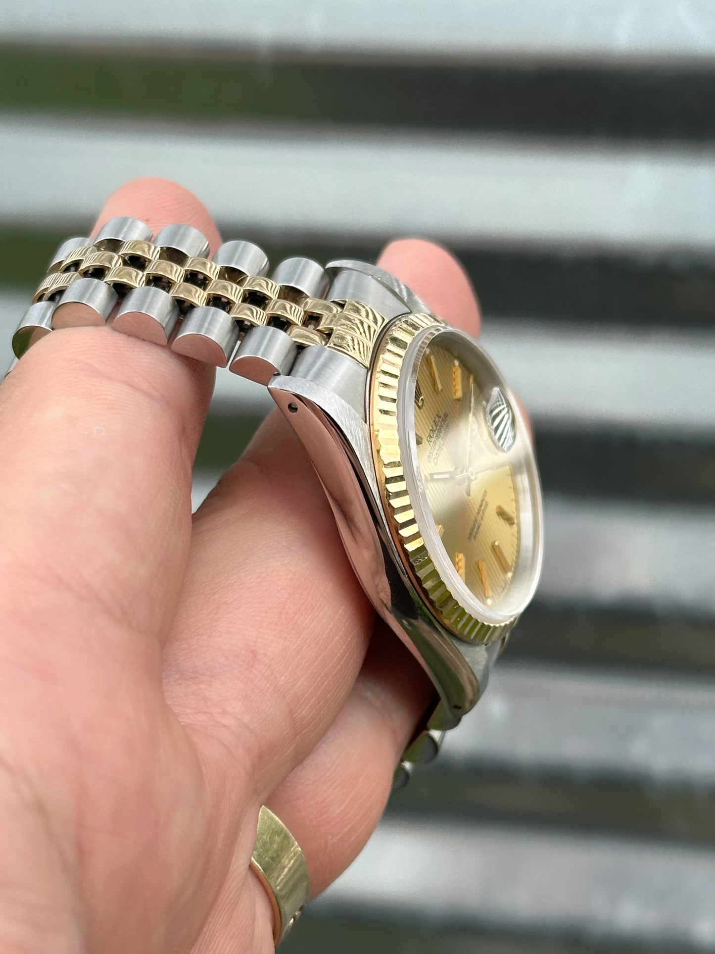 Rolex Datejust 36mm Ref.16233 Tapestry Dial Box & Papers