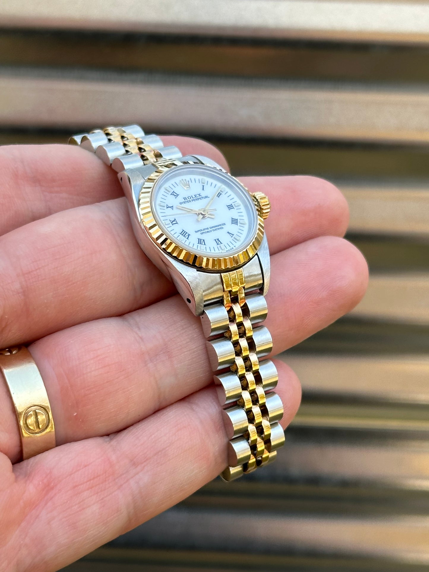 Rolex Ladies Datejust Ref.67193 Box & Papers