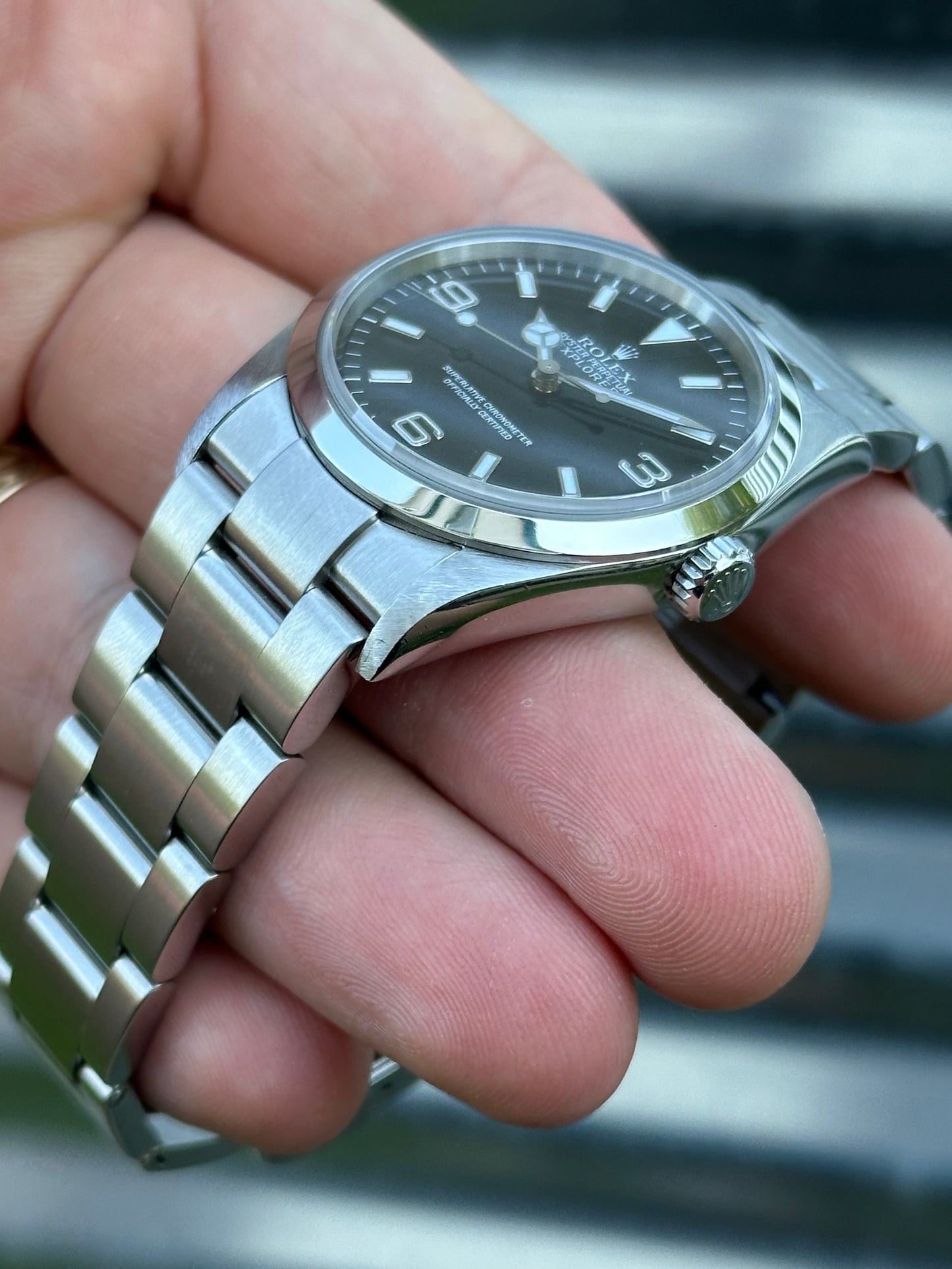 Rolex Explorer 36mm Ref.114270 Box & Papers