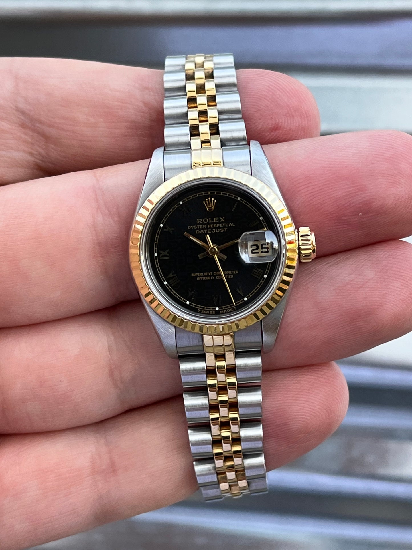 Rolex Datejust 26mm Ref.69173 Anniversary Roman Numeral Dial