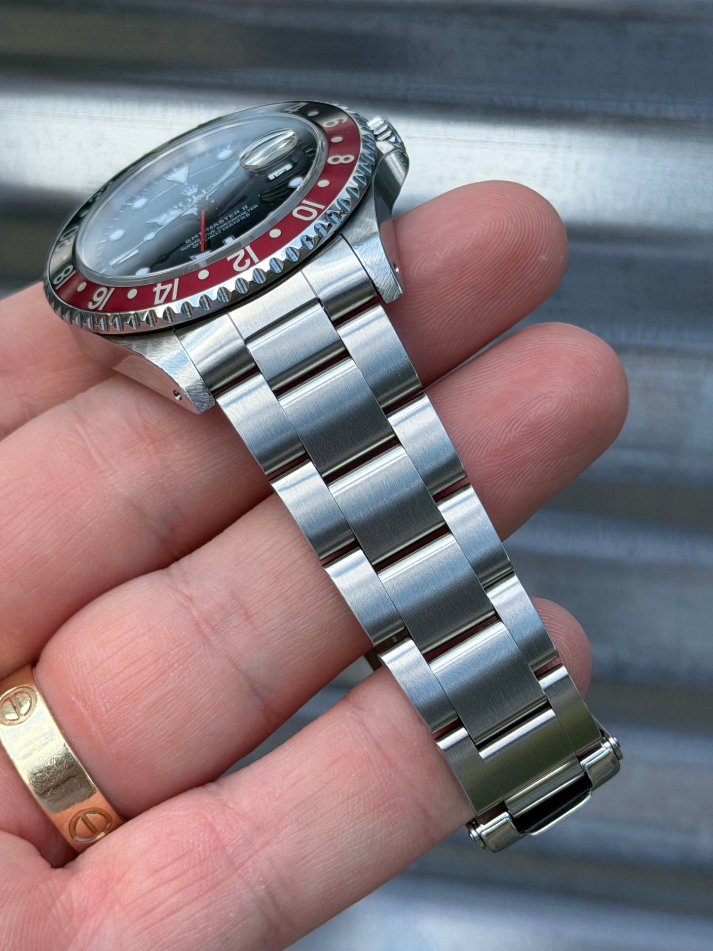 Rolex GMT Master II Coke 40mm Ref.16710 Box & Papers
