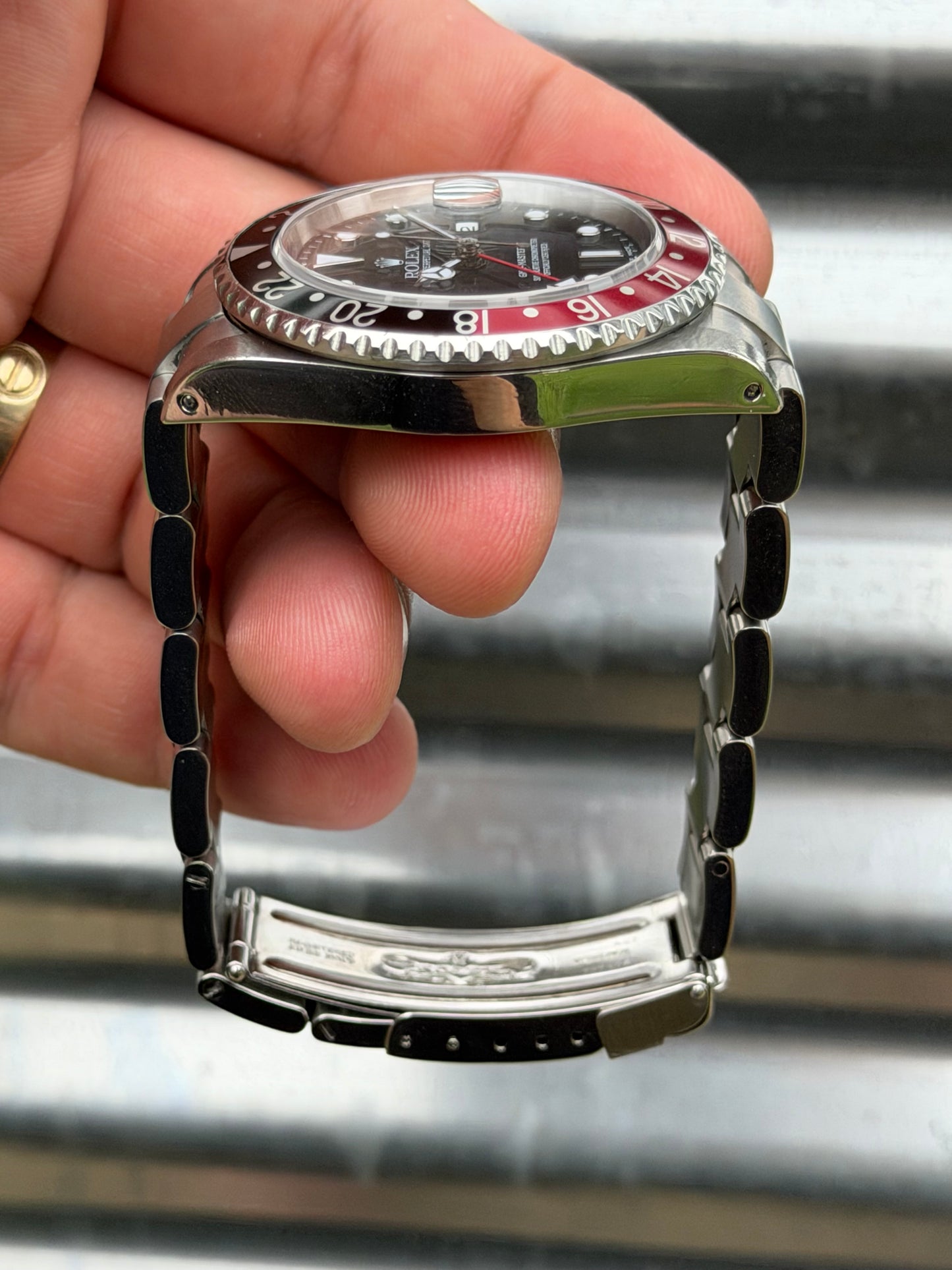 Rolex GMT Master II Coke 40mm Ref.16710 Box & Papers