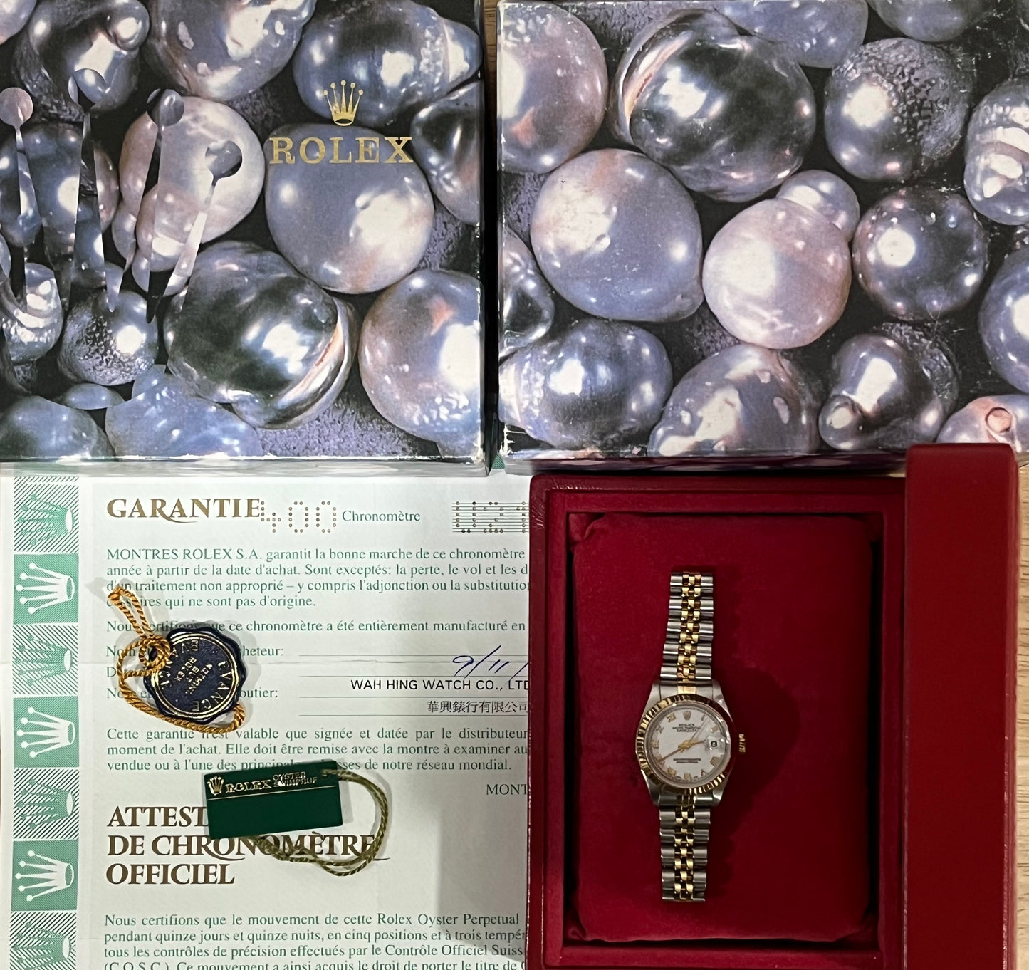 Rolex Ladies Datejust 26mm Ref:69173 Box & Papers