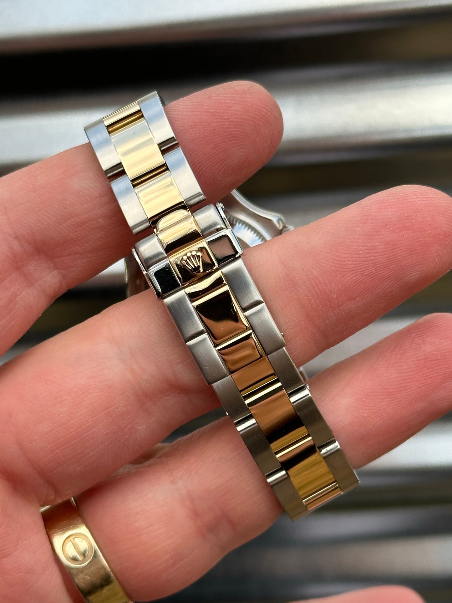 Rolex Ladies Yacht-Master Blue Dial 29mm Ref.169623 Watch Only